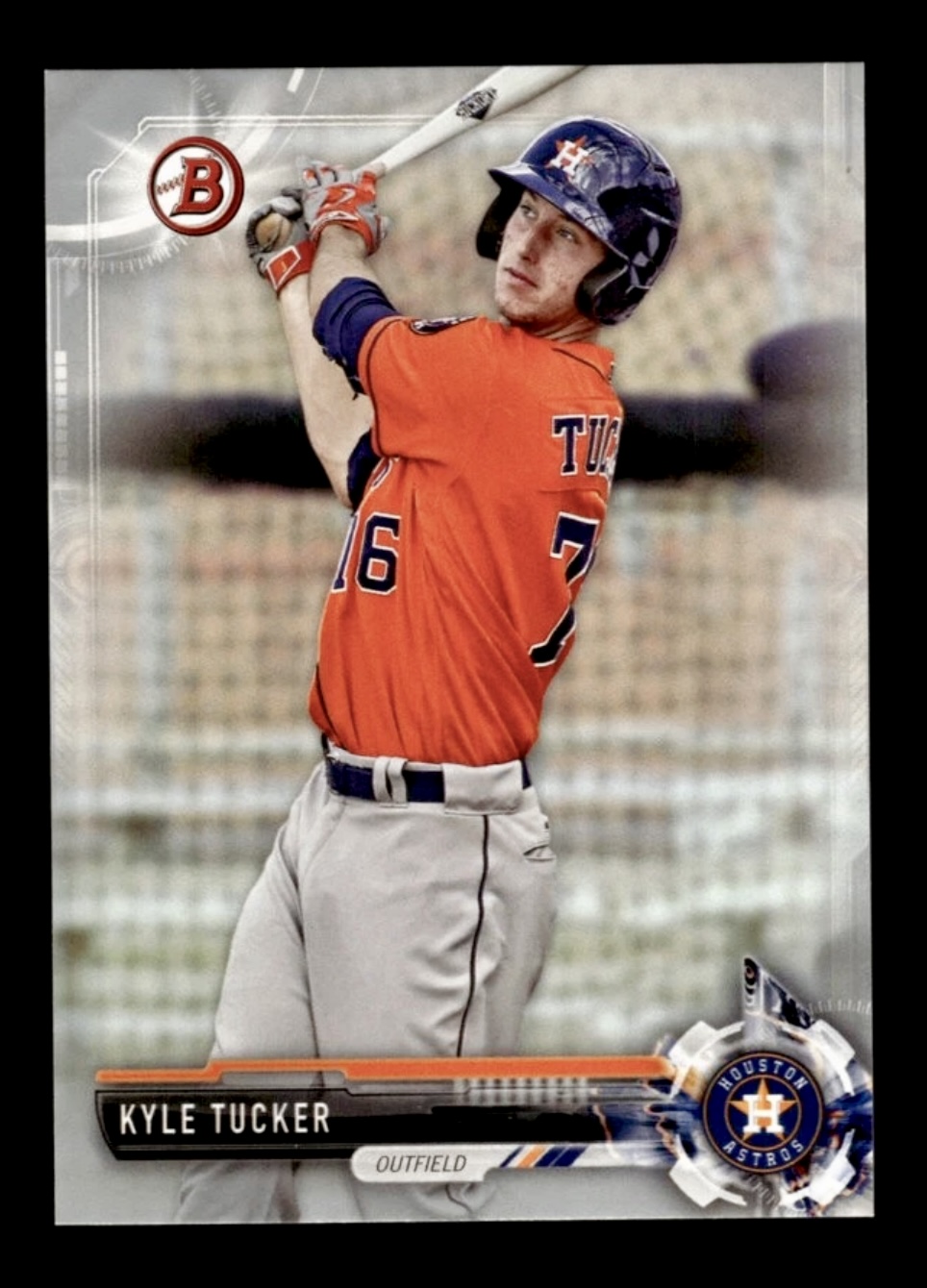 2017 Bowman Prospects Kyle Tucker #BP 28 Rookie RC /499 silver