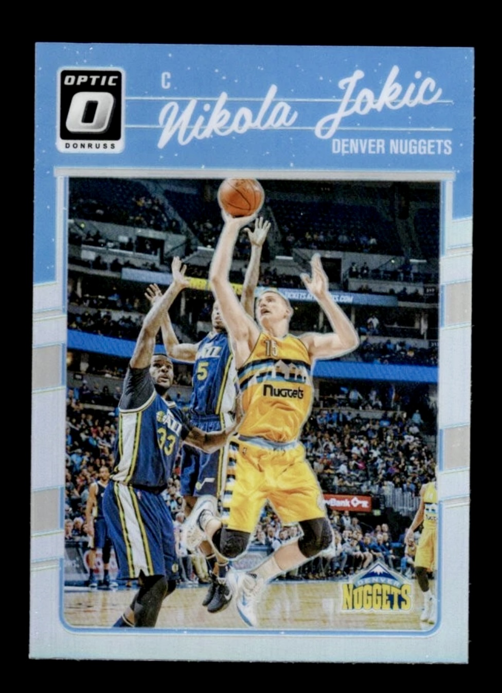 2016-17 Donruss Optic Nikola Jokic #90 Holo Silver Prizm 🔥🔥🔥👀👀