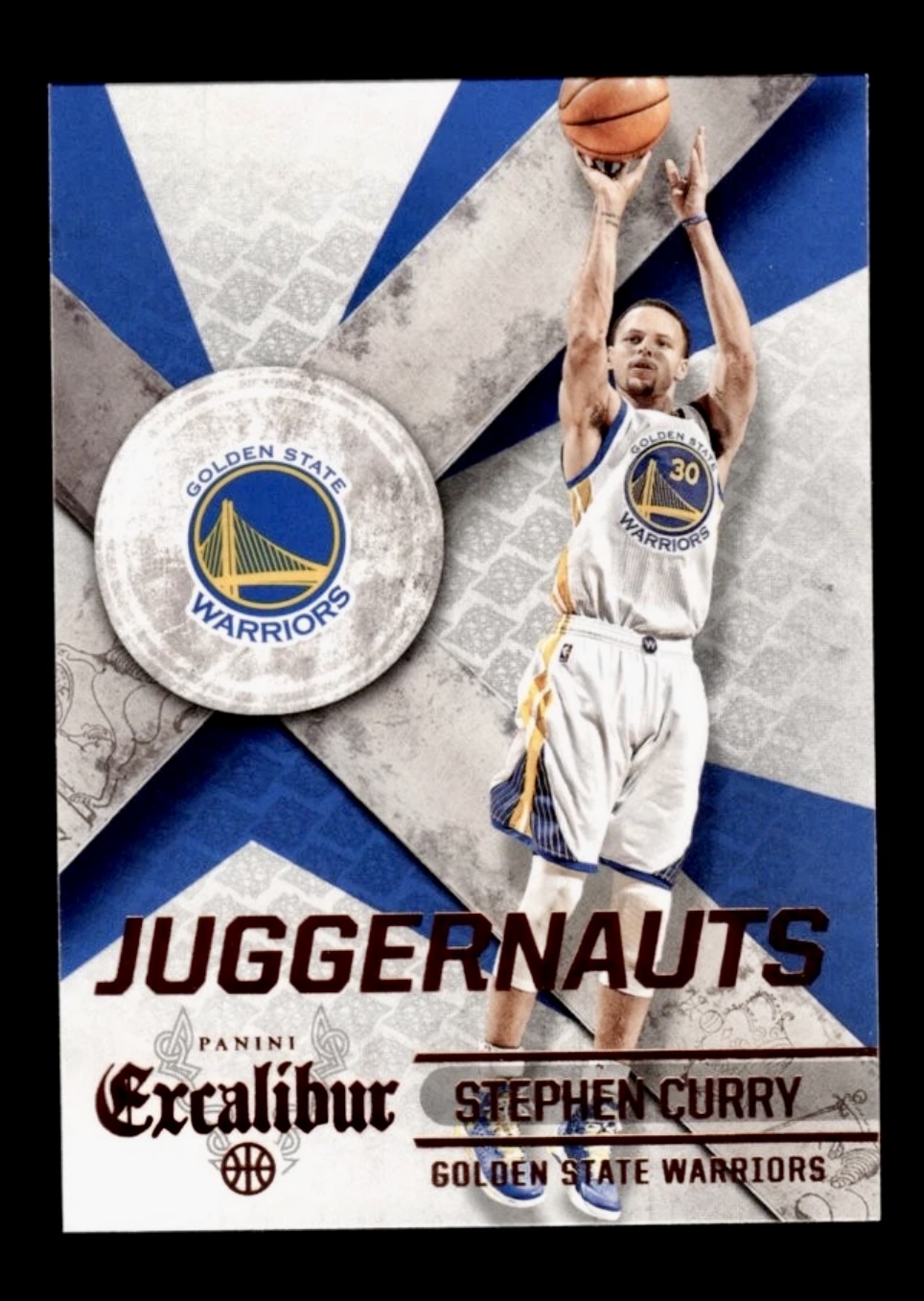 2014-15 Panini Excalibur Stephen Curry #1 Juggernauts 👀👀