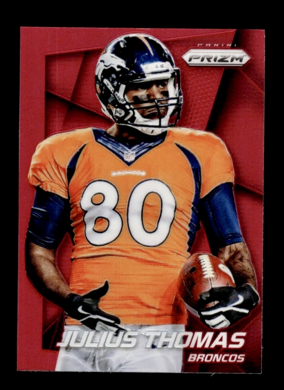 2014 Prizm Julius Thomas #160 Red Prizm