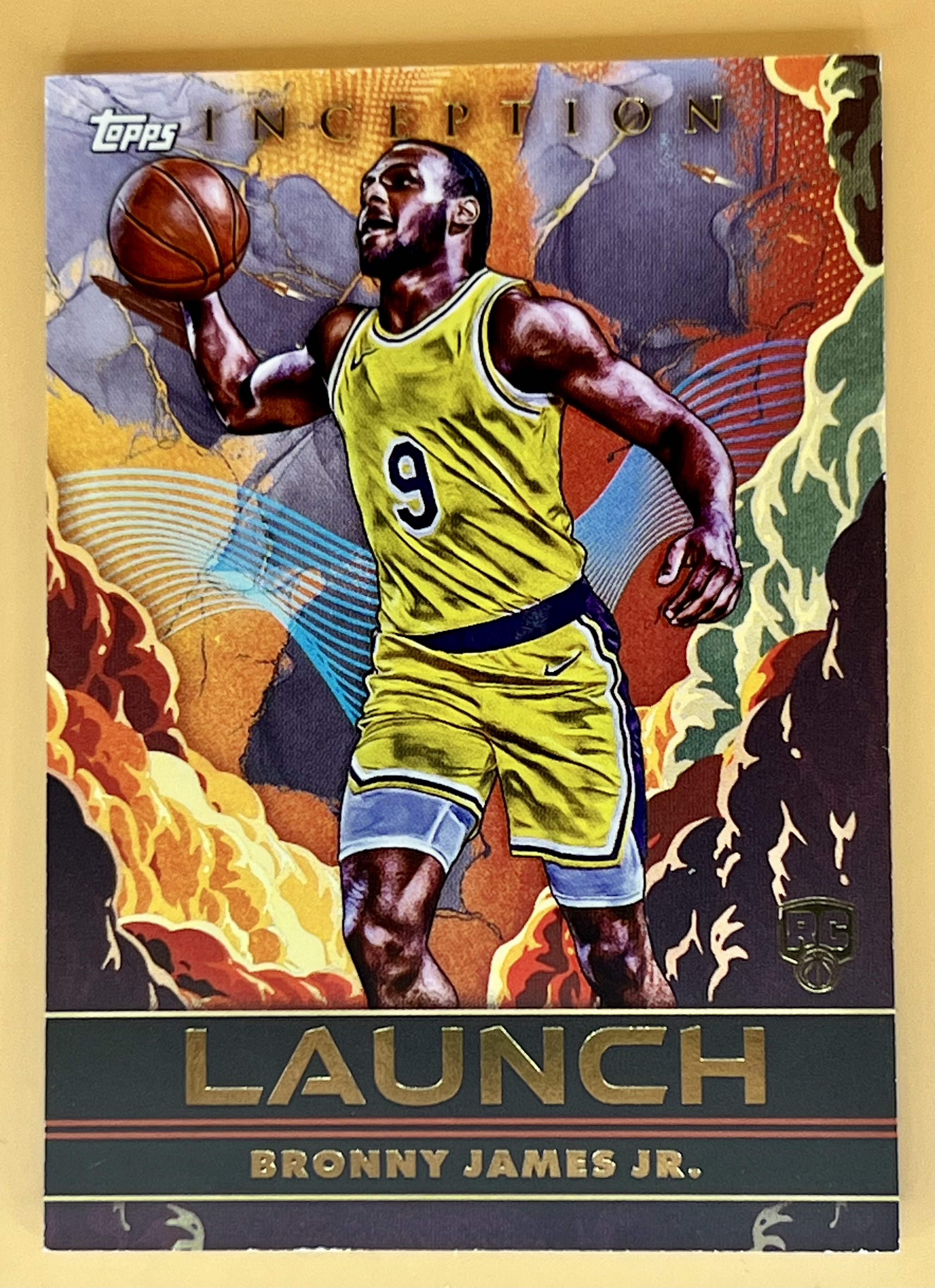 2024-25 Topps Inception Bronny James JR #LA-BJJ Rookie Launch SSP