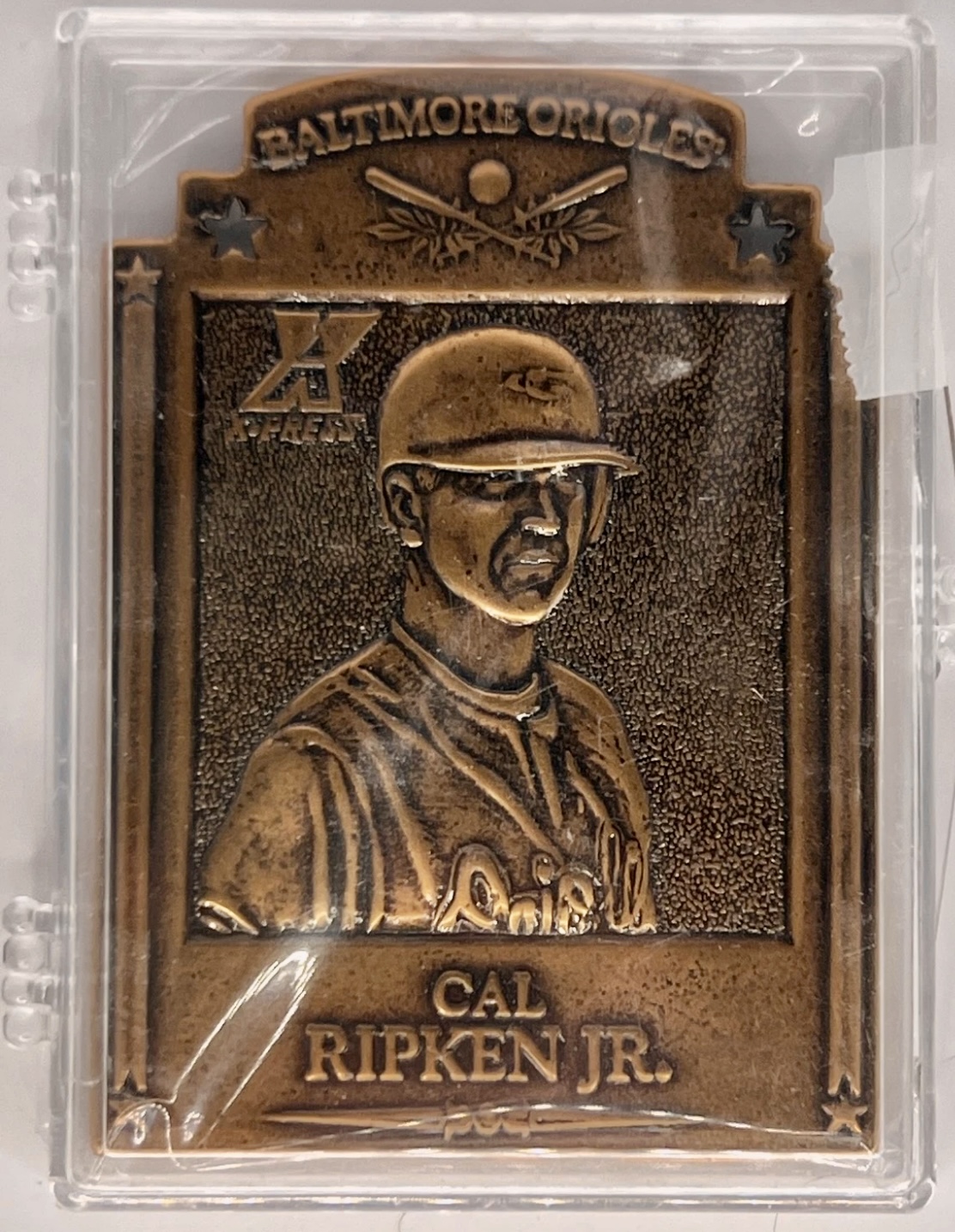 1997 Pinnacle X-press Cal Ripken Jr #6 Metal Works - Bronze 🔥🔥🔥