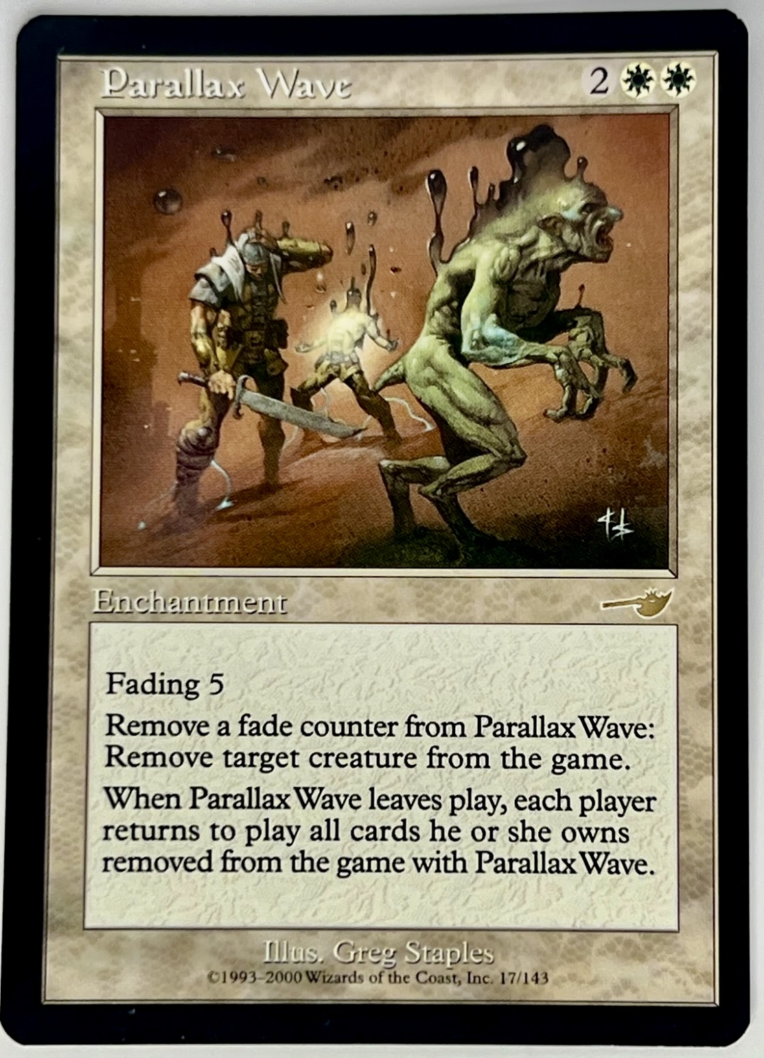 MTG Nemesis Parallax Wave #17 Never Played