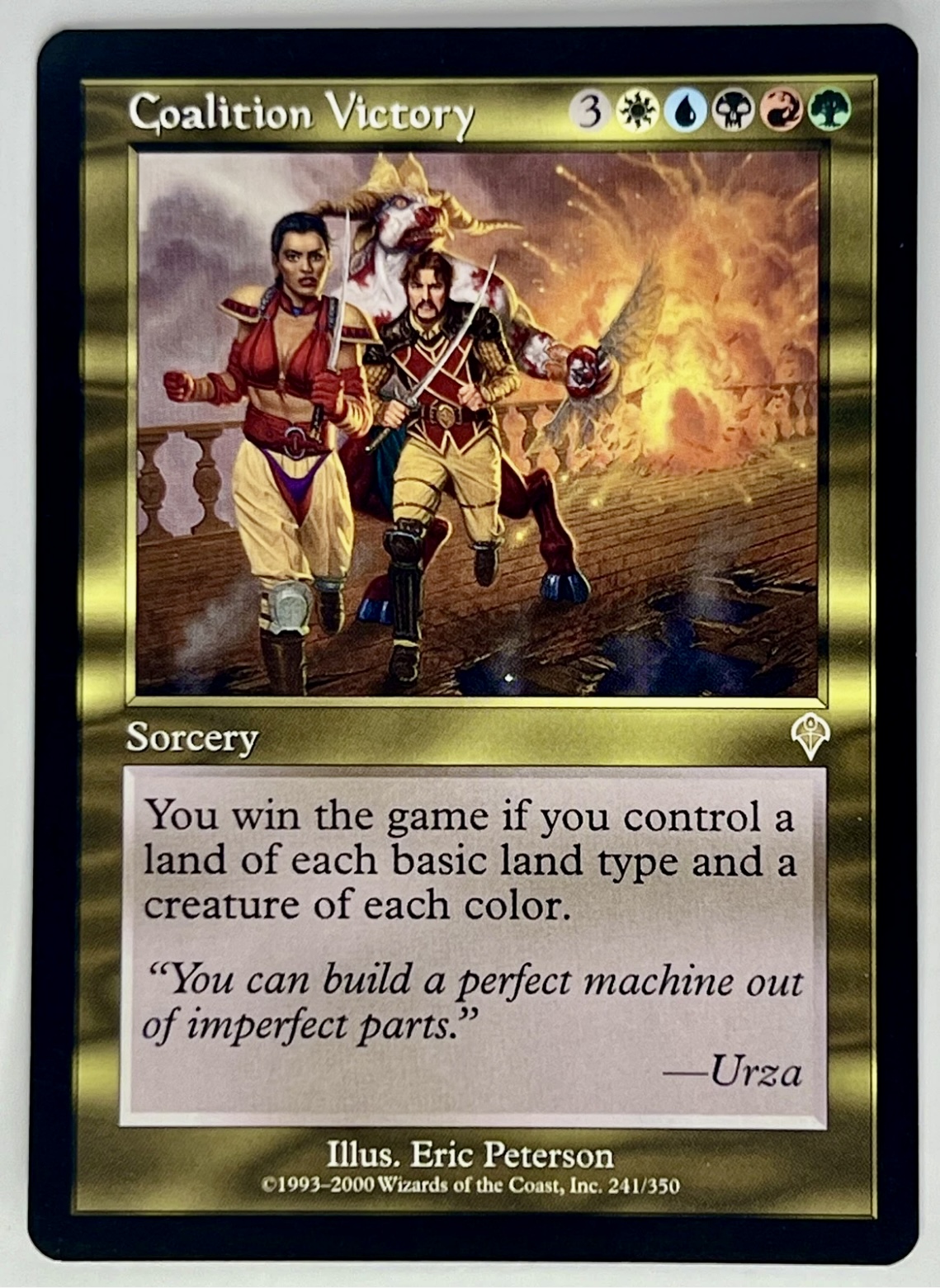 MTG Invasion Coalition Victory #241 Never Played