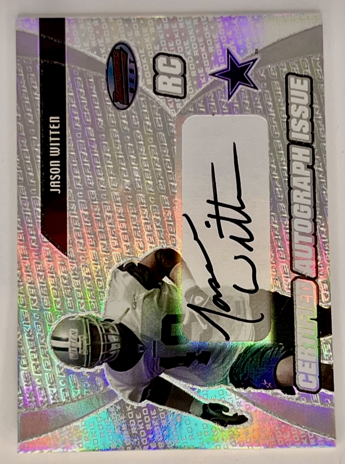2003 Bowmanβs Best Jason Witten #174 Autograph Auto Rookie RC Rare π₯π₯ππ