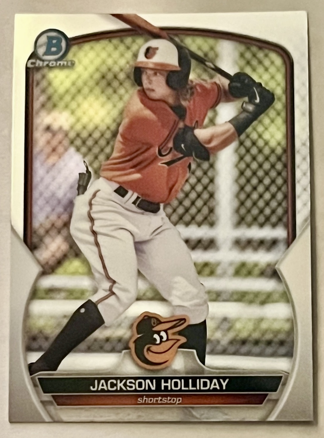 2023 Bowman Chrome Prospects Jackson Holiday #BCP-20 Rookie RC