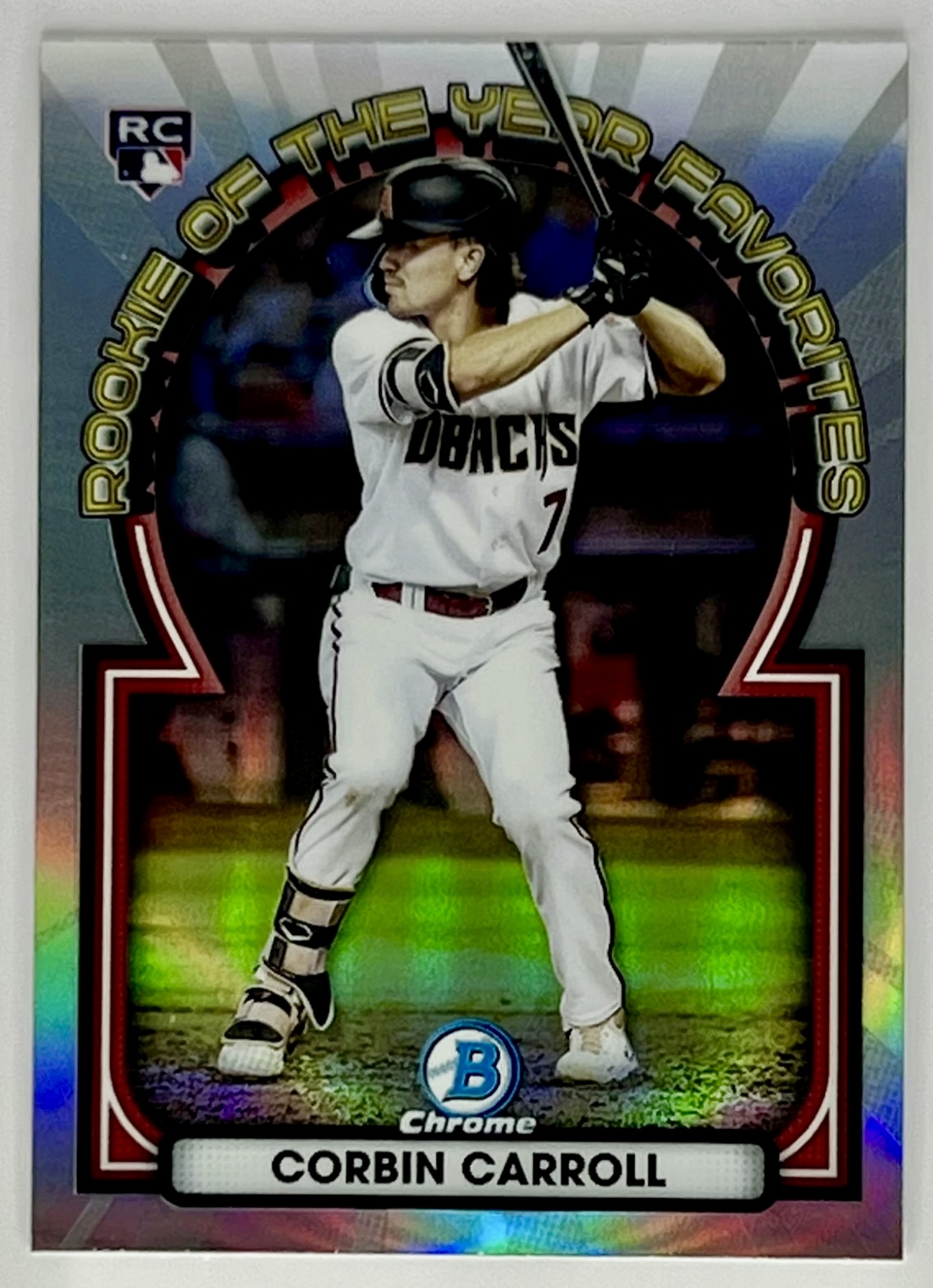 2023 Bowman Corbin Carrol #ROYF-1 Rookie of the Year Favorites RC