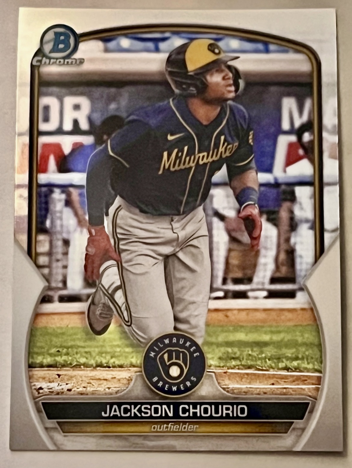 2023 Bowman Chrome Prospects Jackson Chourio #BCP76 Rookie RC