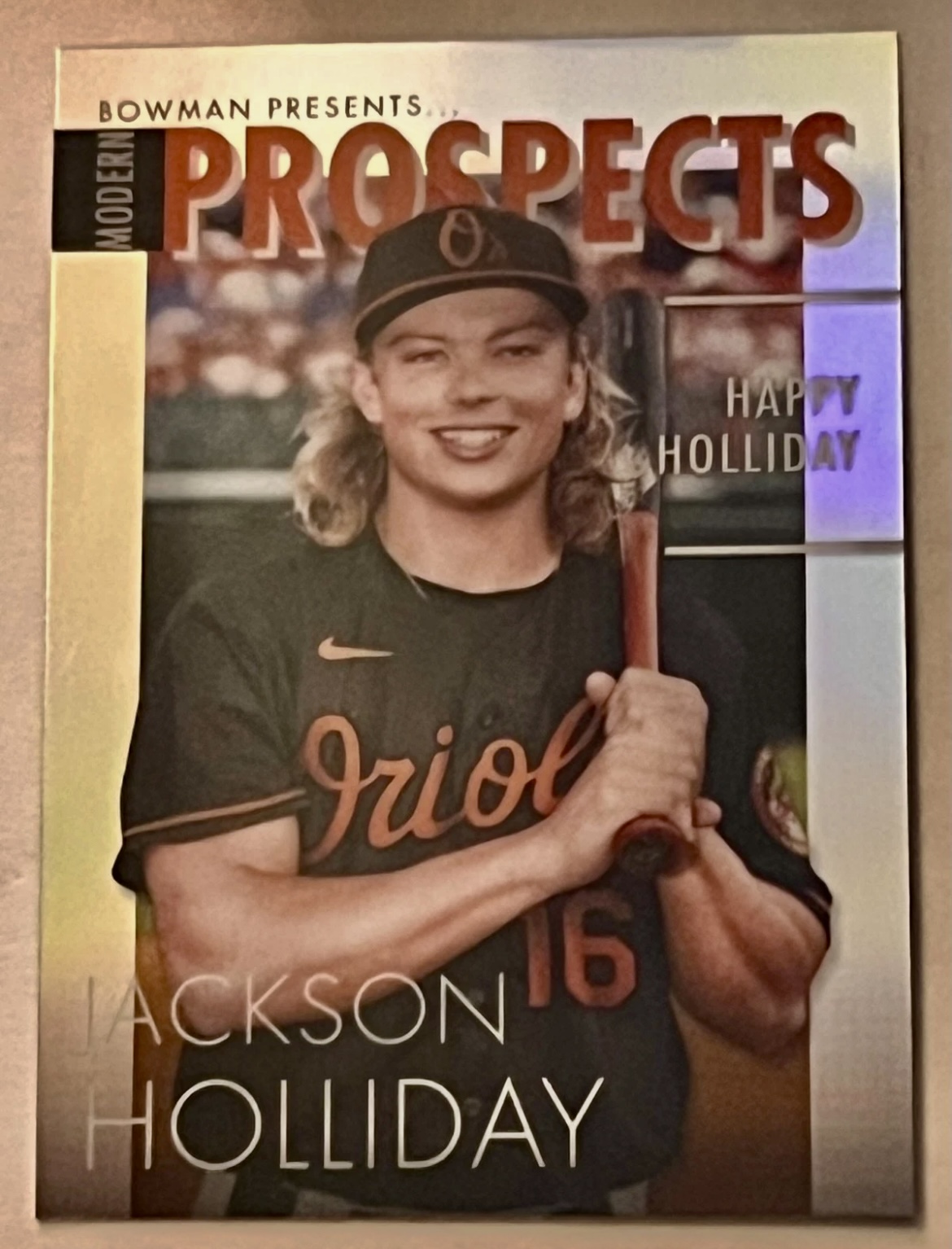 2023 Bowman Jackson Holliday #Map4 Modern Prospects Rookie Holo