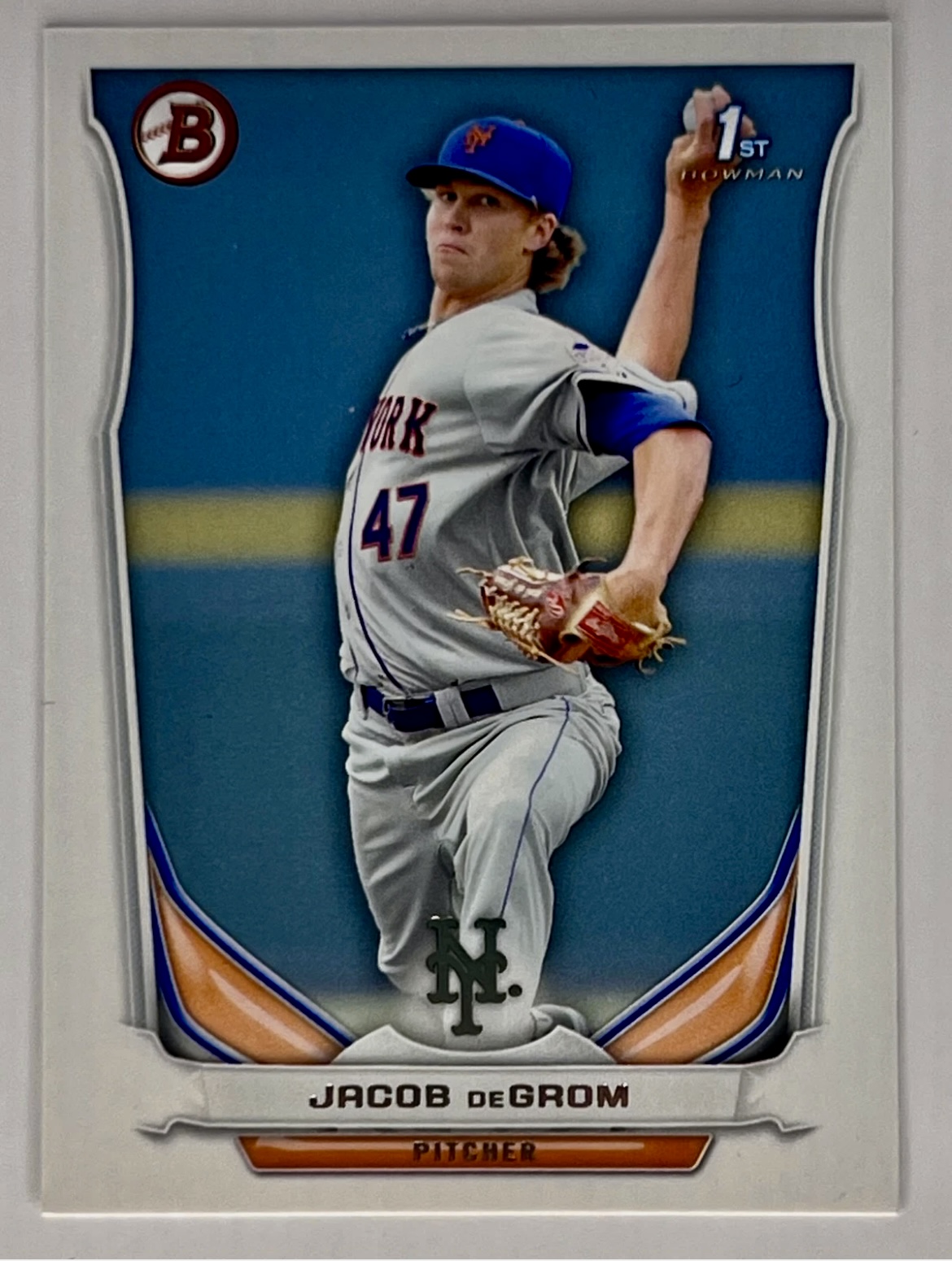 2010 Bowman Prospects Jacob DeGrom #BP73 Rookie RC