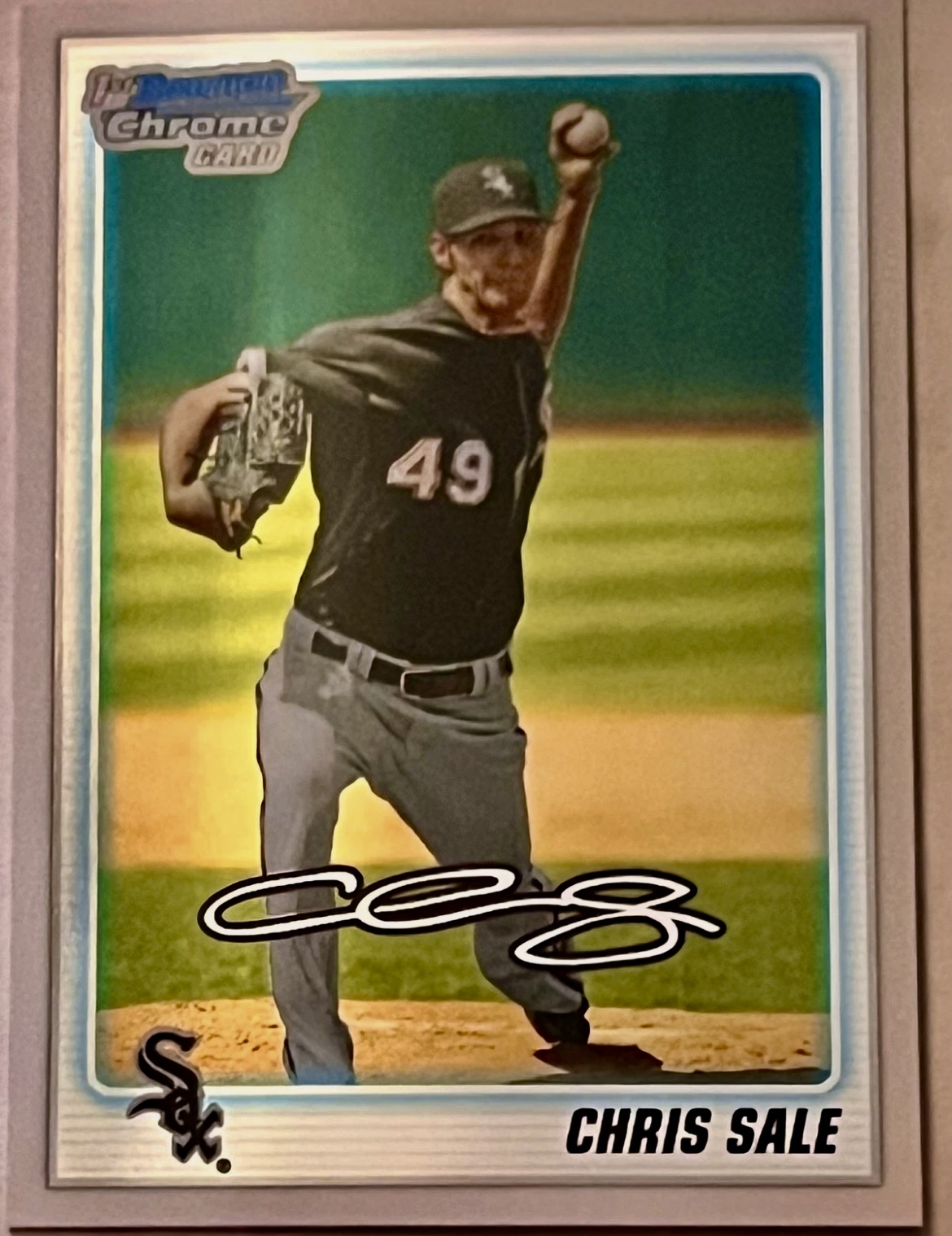 2010 Bowman Draft Picks and Prospects Chris Sale #BDPP92 Chrome DP Rookie RC