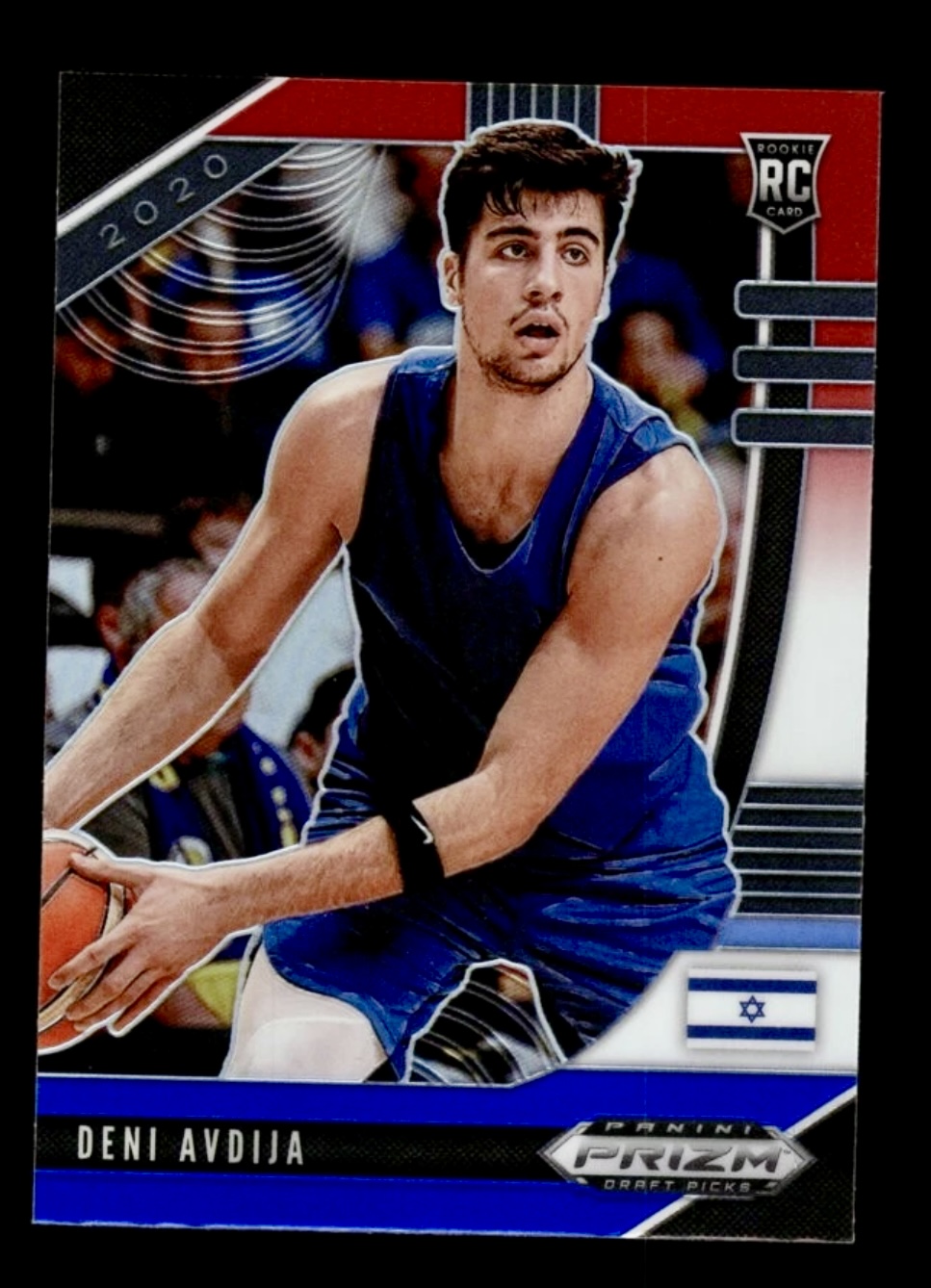 2020 Prizm Draft Picks Deni Avdija #6 RWB Prizm Rookie RC