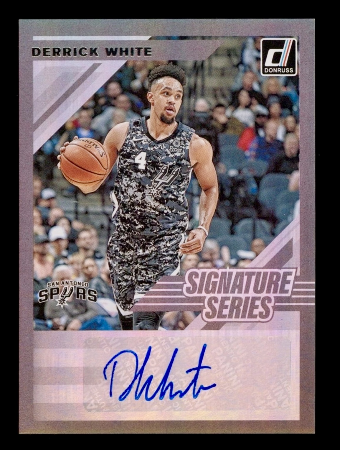 2019-20 Donruss Signature Series Derrick White #Ss-DWT Auto Autograph