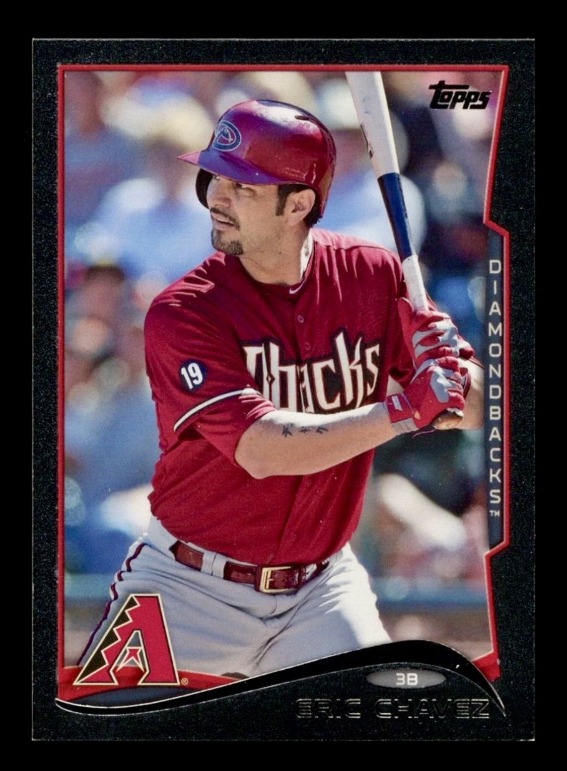 2014 Topps Eric Chavez #US-158 Black Varition SP /63