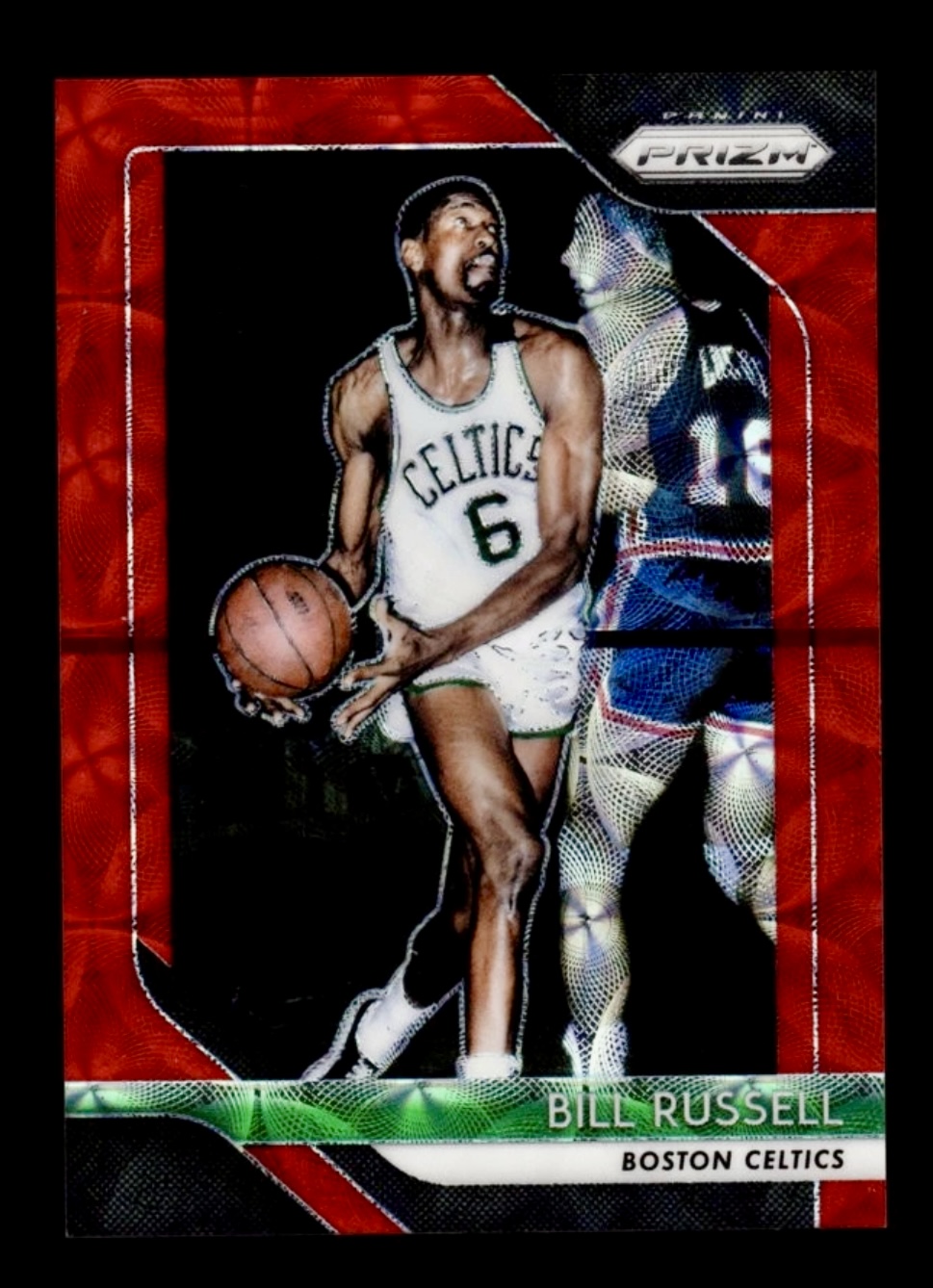 2018-19 Prizm Bill Russell #25 Red scope /88 🔥🔥