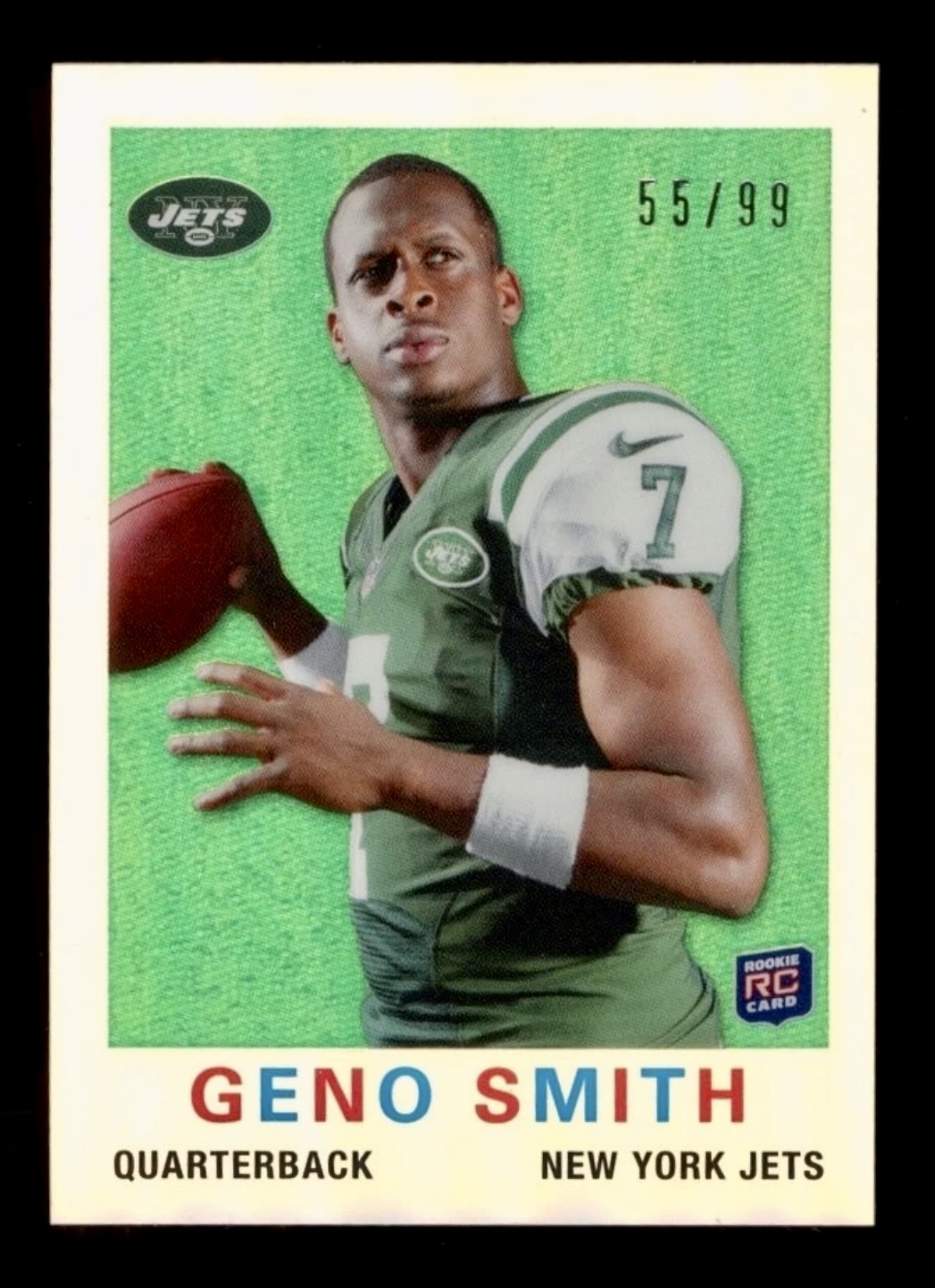 2013 Topps Chrome Geno Smith #2 Refractor 1959 Design Rookie RC /99🔥🔥