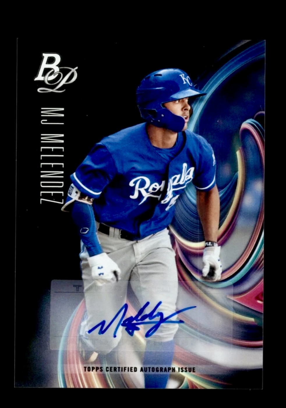 2018 Topps Bowman Platinum MJ Melendez #TOP-38 Top Prospects Auto Rookie RC SP