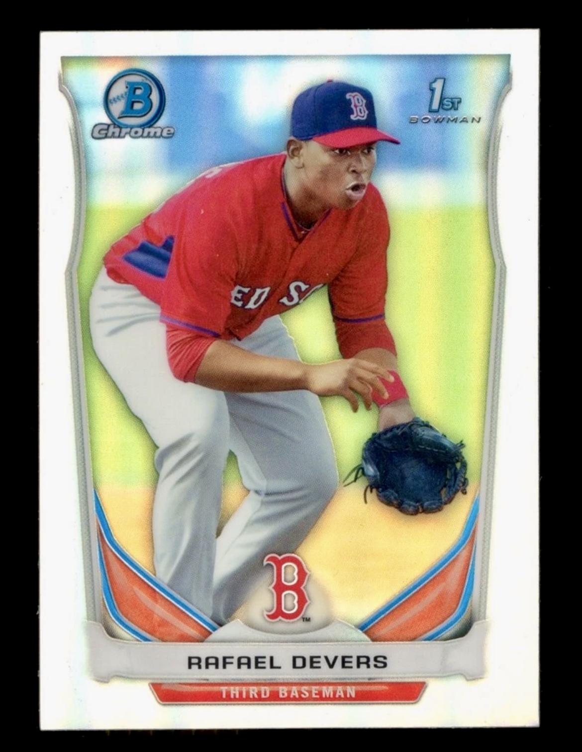 2014 Bowman Chrome Prospects Rafael Devers #CTP-37 Refractor 1st Rookie RC