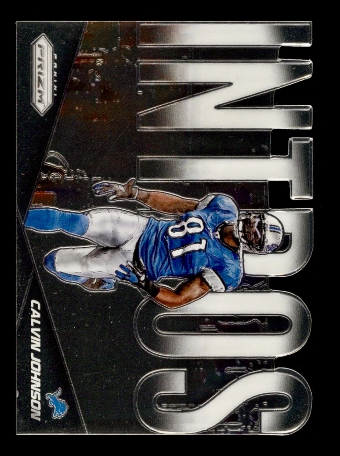 2014 Prizm Calvin Johnson #11 Intros Die Cut
