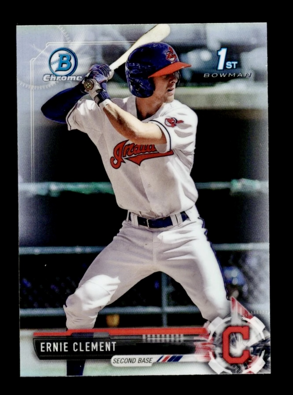2017 Bowman Draft Chrome Ernie Vlement #BDC-88 1st Rookie RC Refractor
