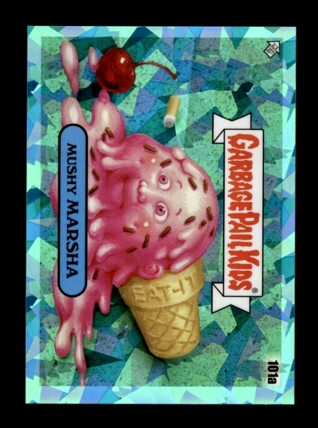 2021 Garbage Pail Kids 2021 Garbage Pail Kids Mushy Marsha #101a /99 Sapphire