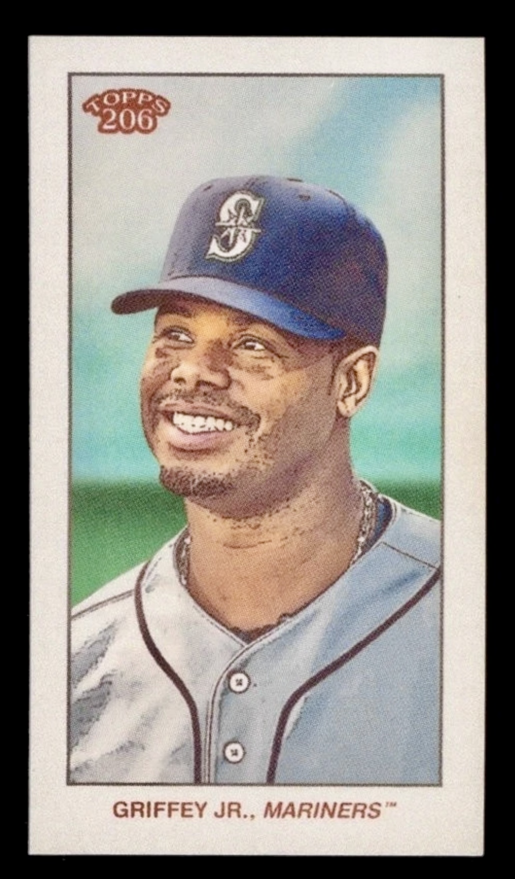 2021 Topps 206 Ken Griffey Jr Sweet Caporal back