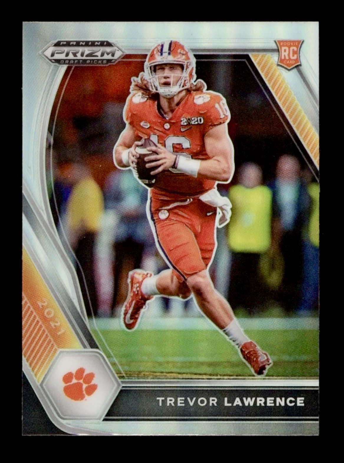 2021 Prizm Draft Trevor Lawrence #106 Silver Prizm Rookie RC