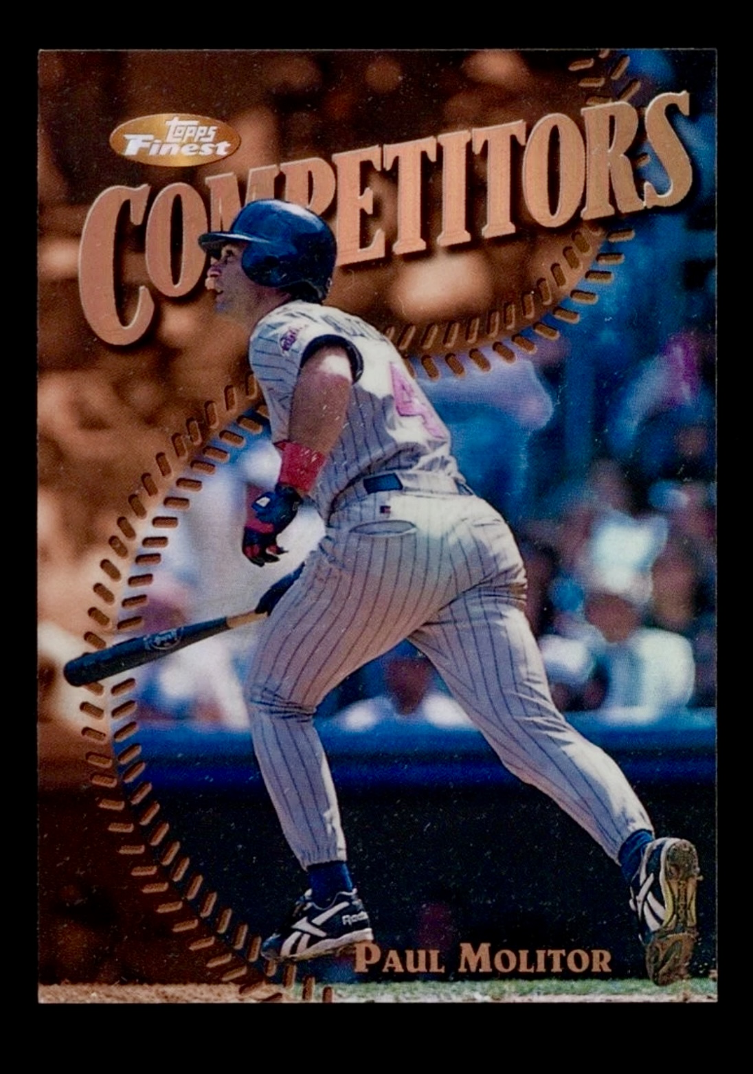 1997 Topps Finest Paul Molitor #181 Competitors Refractor