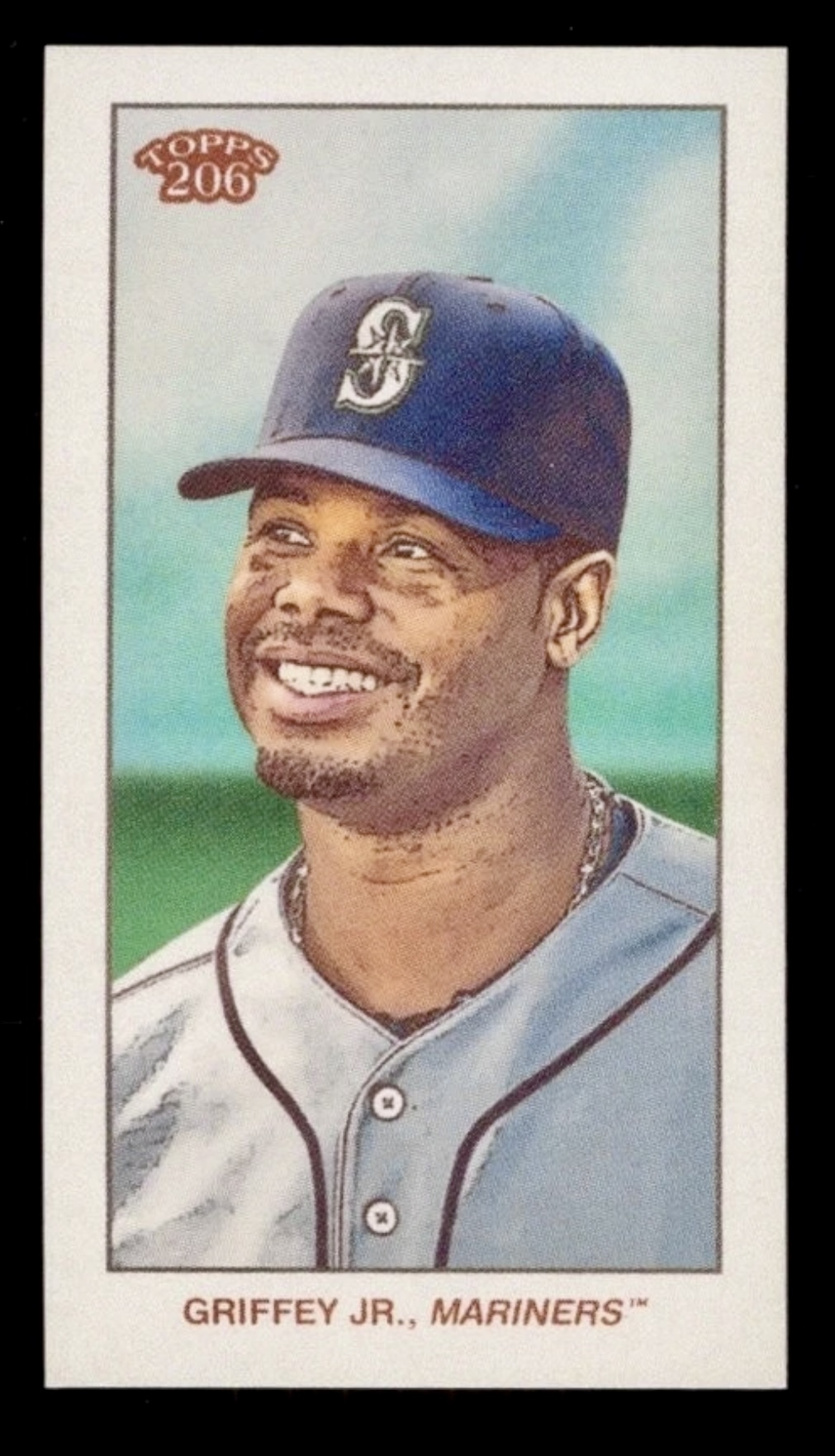 2021 Topps 206 Ken Griffey Jr Piedmont Back Mini