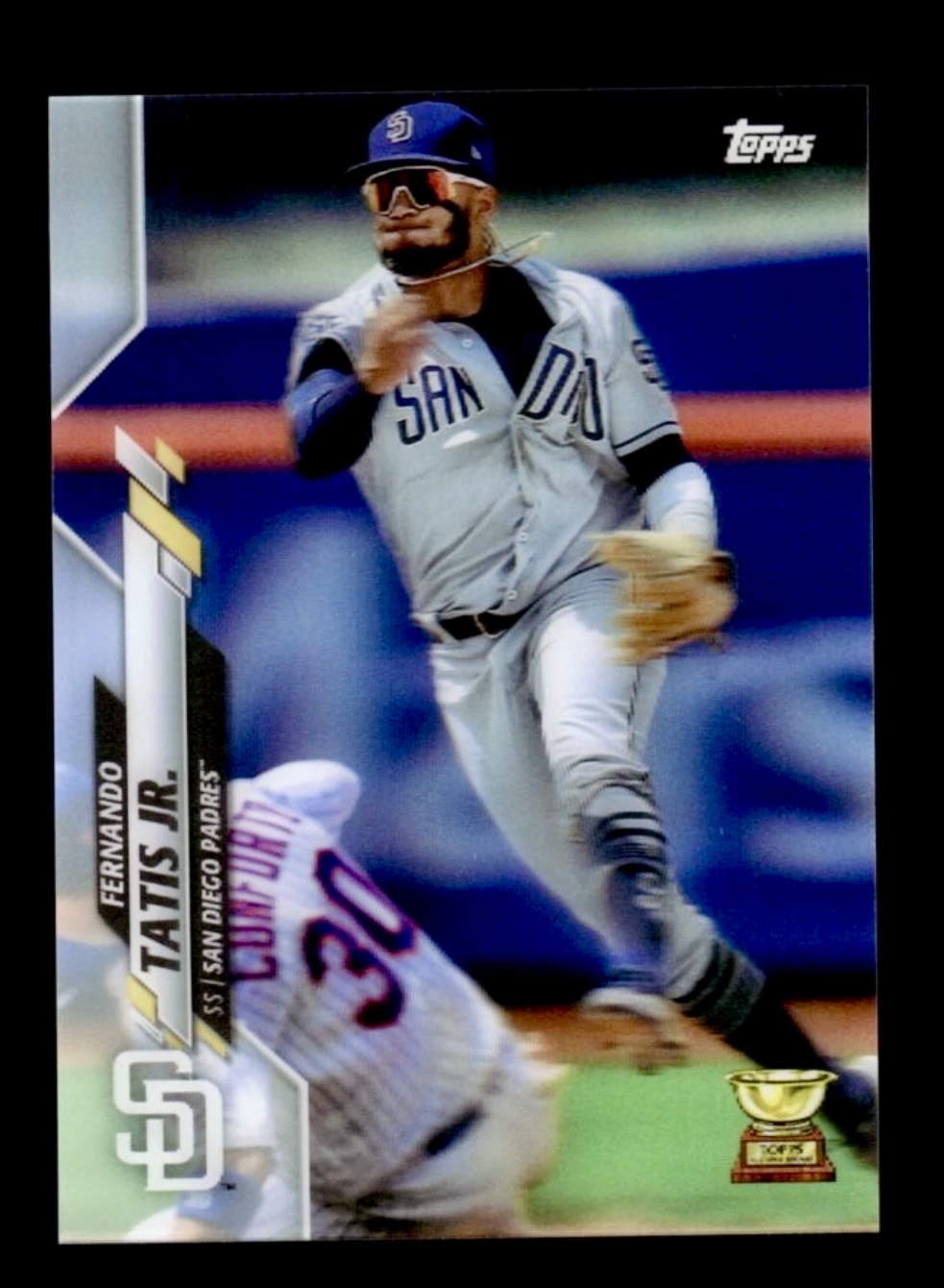 2020 Topps 3D Fernando Tatis Jr #168 Lenticular Gold Cup