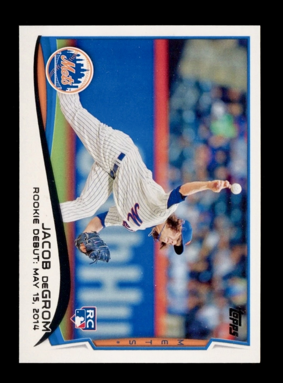 2014 Topps Jacob DeGrom #US-57 Rookie RC