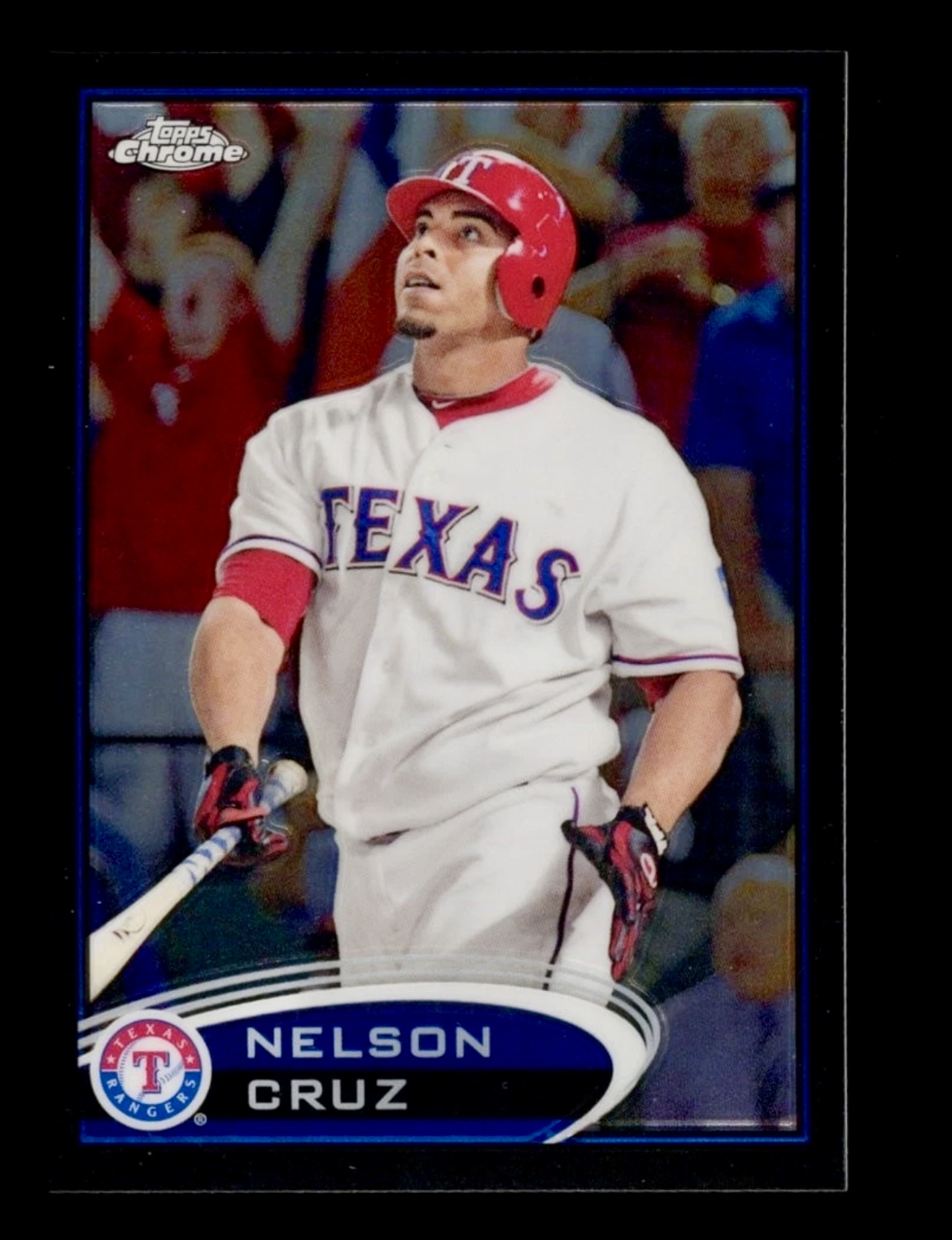 Topps Chrome Nelson Cruz #57 Black Refractor SP /100 Rare 🔥🔥