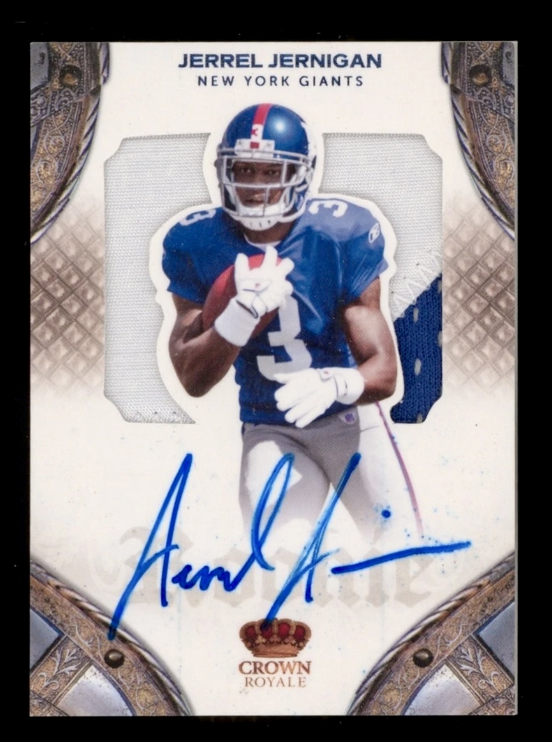 2011 Crown Royale Jerrel Jernigan #209 Auto Relic Patch /50🔥🔥👀