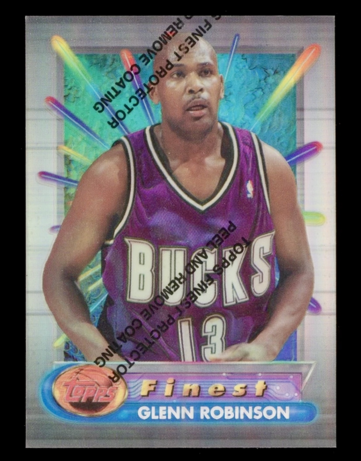 1994-1995 Finest Glenn Robinson #166 Refractor RC with Peel 🔥🔥