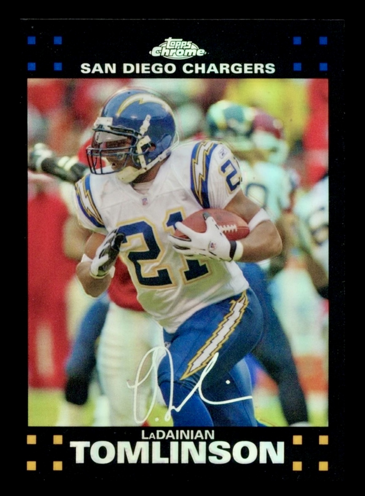2007 Topps Chrome LaDainian Tomlinson #TC126 Refractor 🔥🔥👀