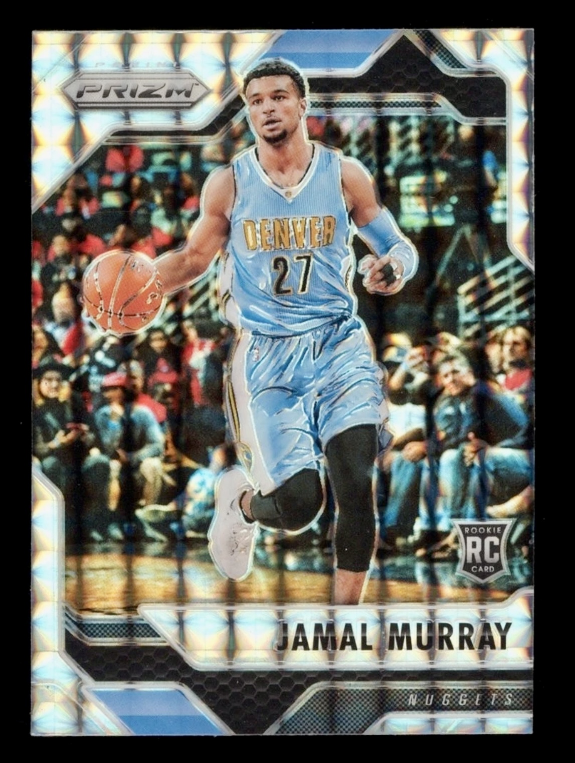 2016-17 Panini Mosaic Jamaal Murray #42 Mosaic Silver Prizm Rookie RC