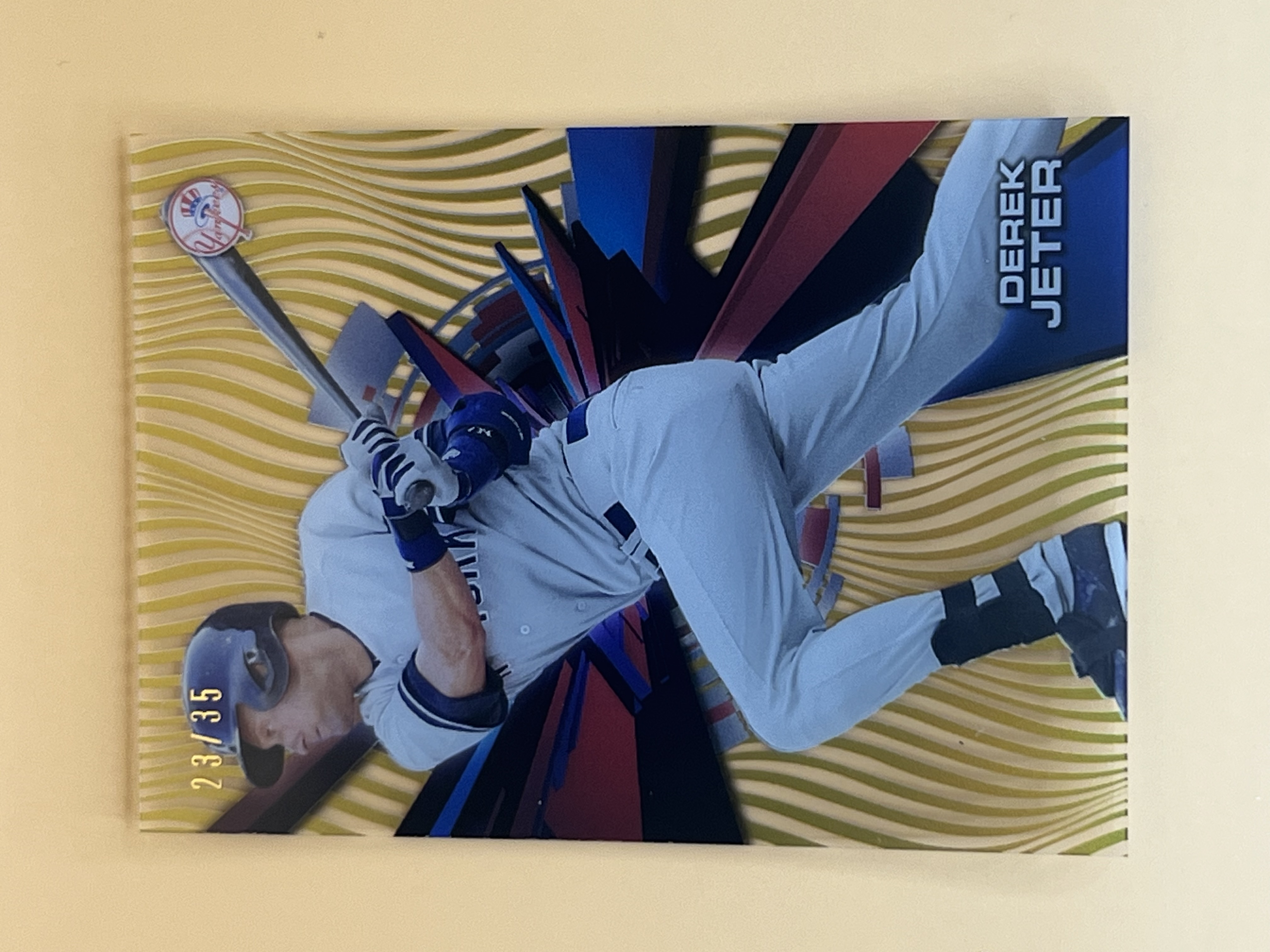 2015 Topps High Tek Derek Jeter #HT-DJ Gold /35 Yankee Great Rare 🔥🔥🔥