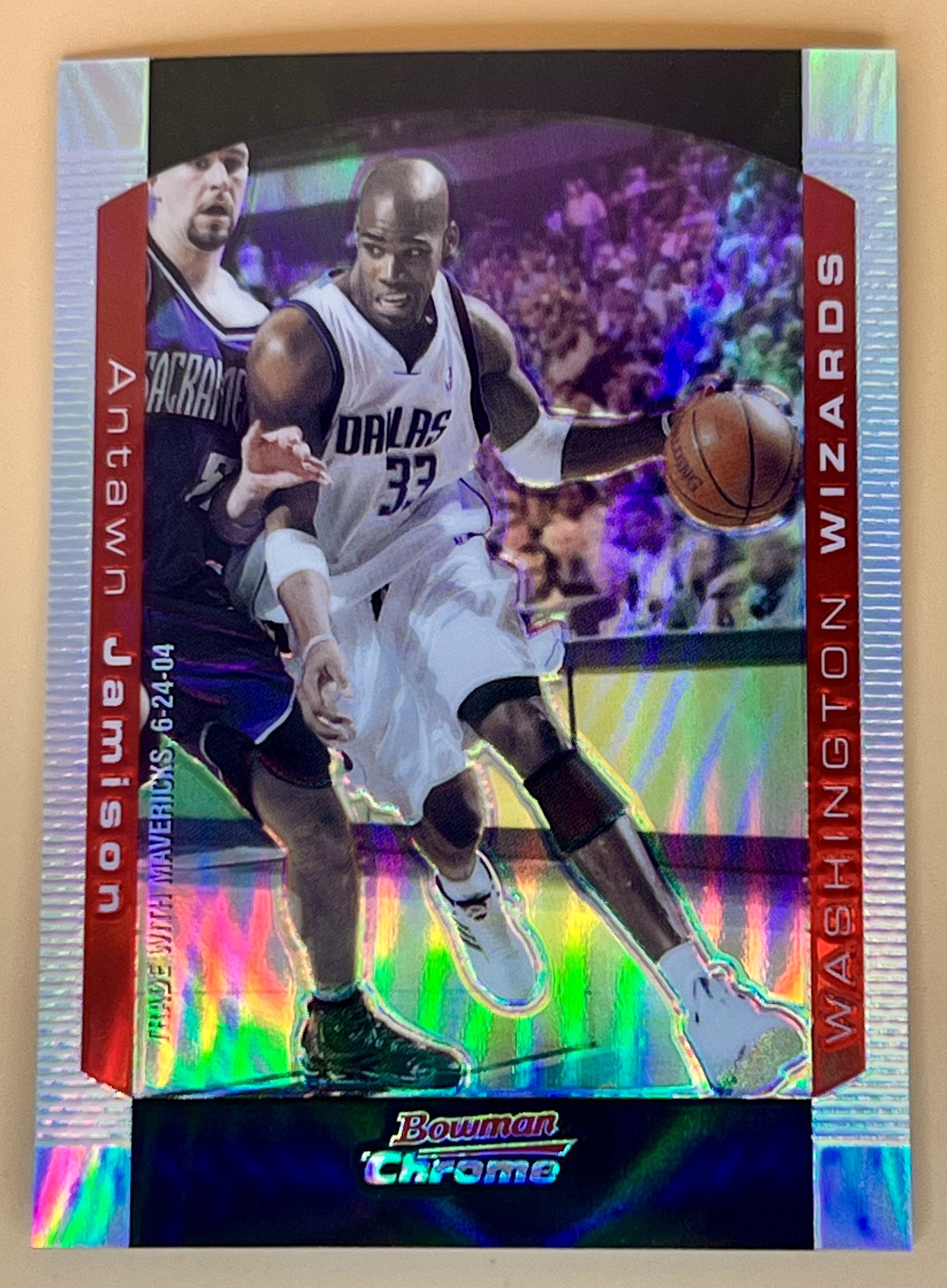 2004-05 Bowman Chrome Antawn Jamison #101 Refractor /300 🔥🔥