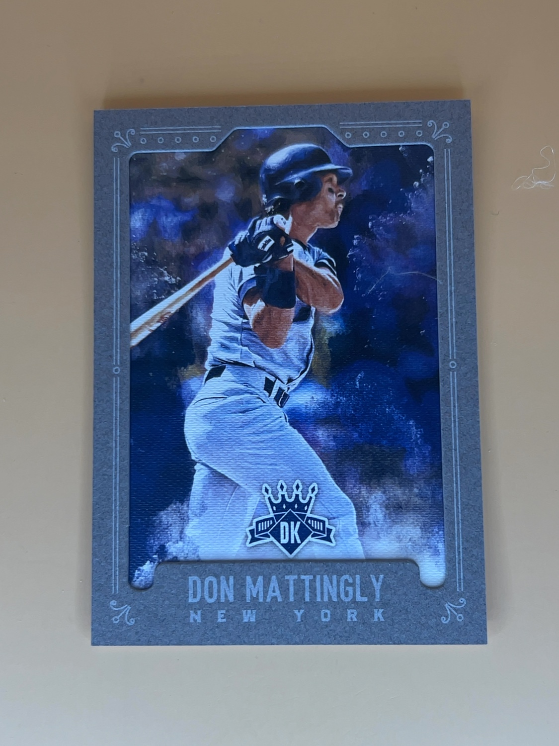 2017 Panini Diamond Kings Don Mattingly #91 Grey Framed Yankees