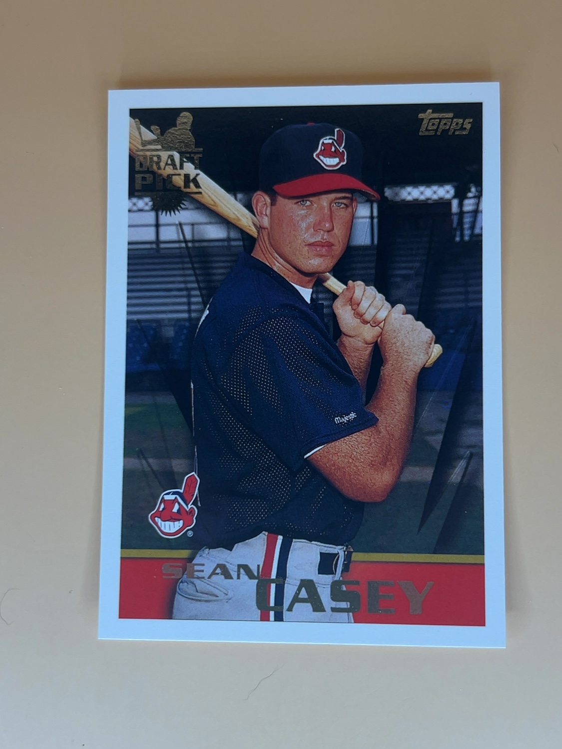 1996 Topps Draft Pick Sean Casey #25 Rookie RC Reds