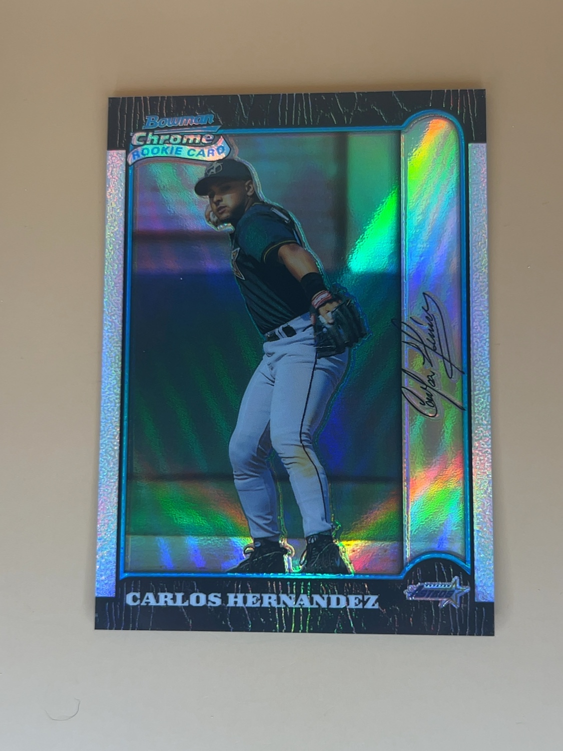 1999 Bowman Chrome Carlos Hernandez #313 Rookie Refractor 🔥🔥