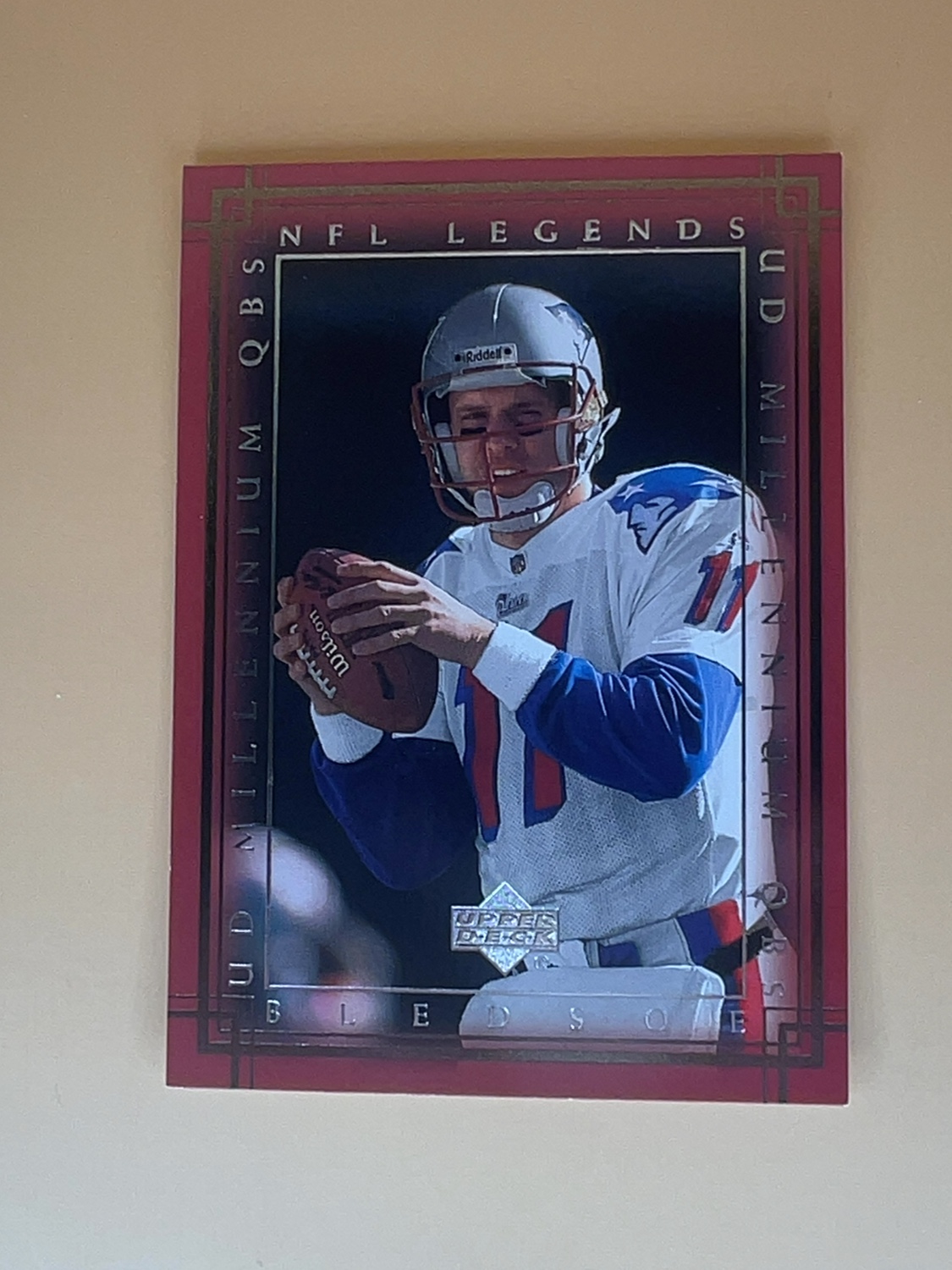 2000 UD NFL Legends Millennium Drew Bledsoe #M10 Millennium QBs