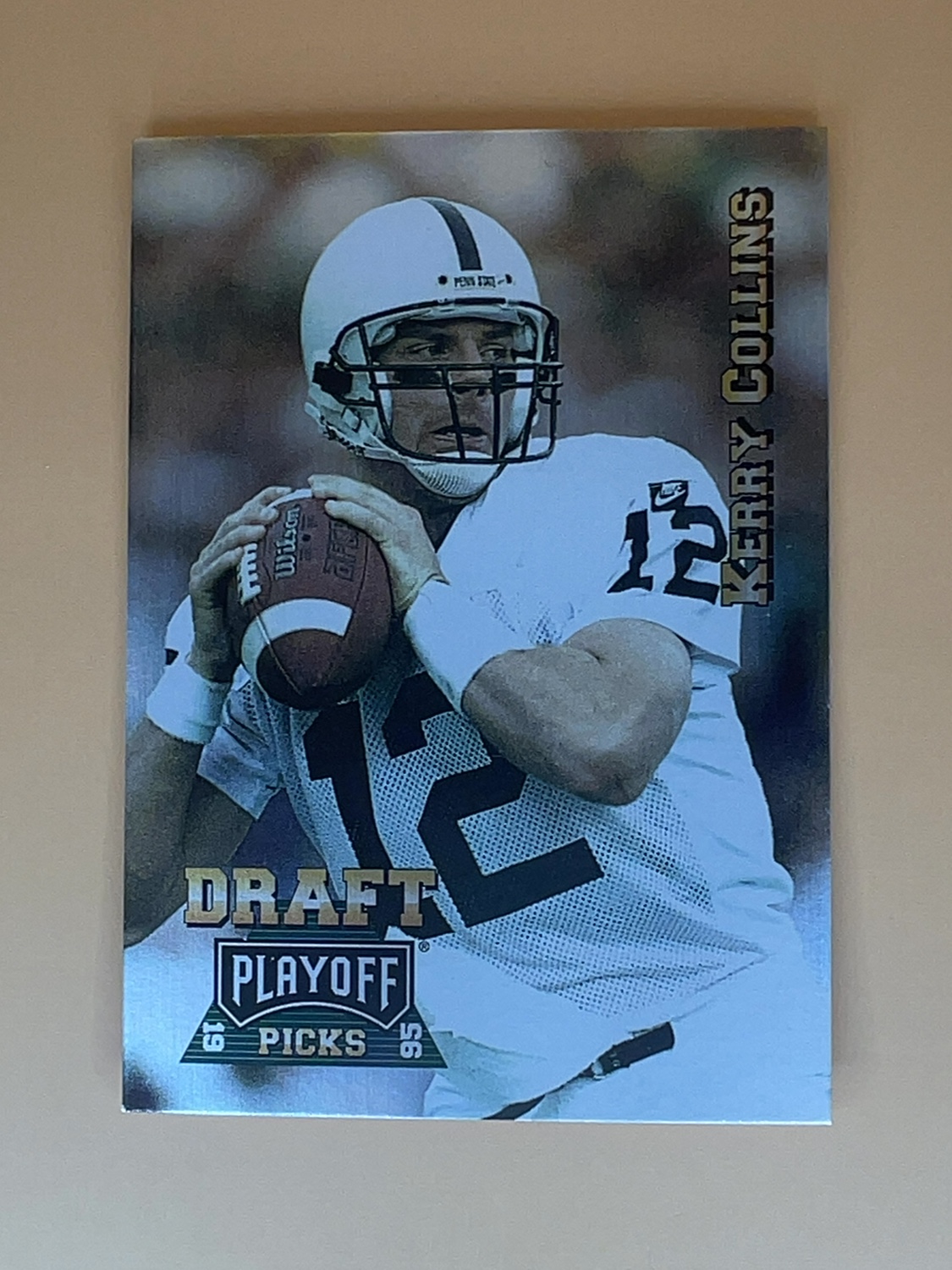 1995 Playoff Prime Draft Picks Kerry Collins #184 Rookie Penn State