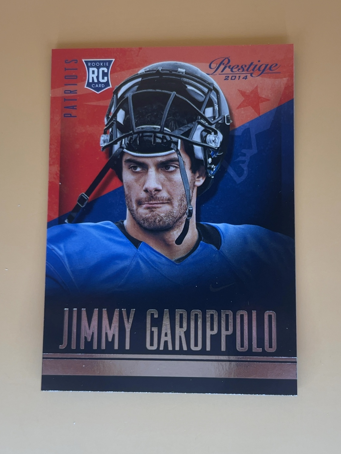 2014 Prestige Jimmy Garoppolo #252 Rookie RC Patriots