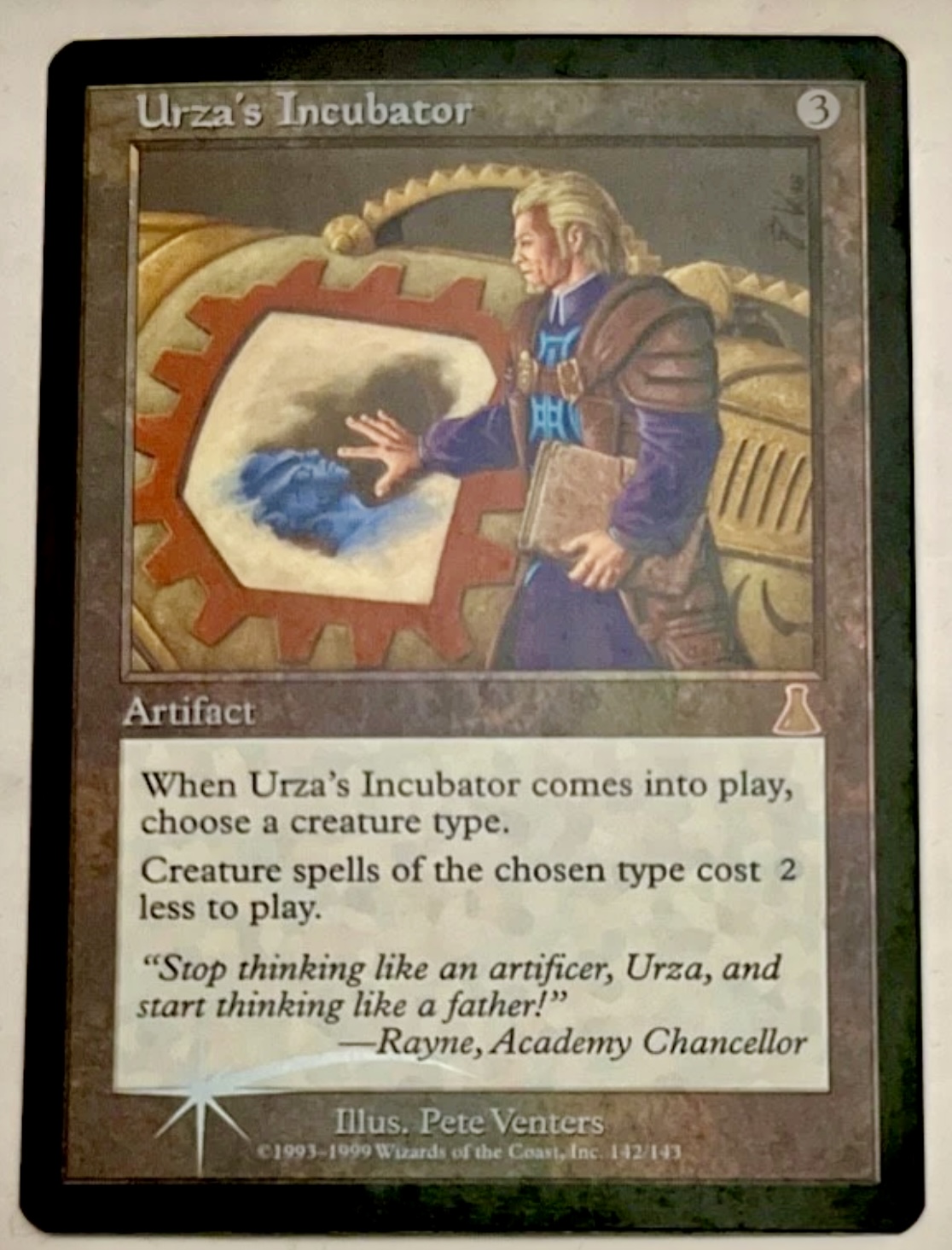 Magic The Gathering MTG Urzaβs Destiny Urzaβs Incubator Foil #142/143