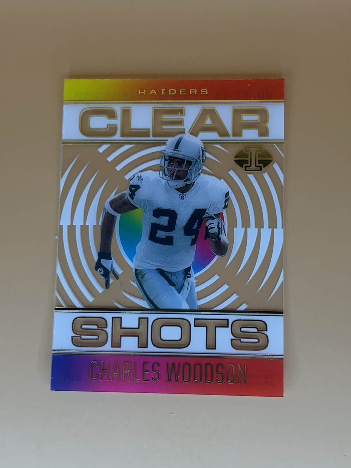 2021  Panini Illusions  Charles Woodson #CS-13 Clear Shots 