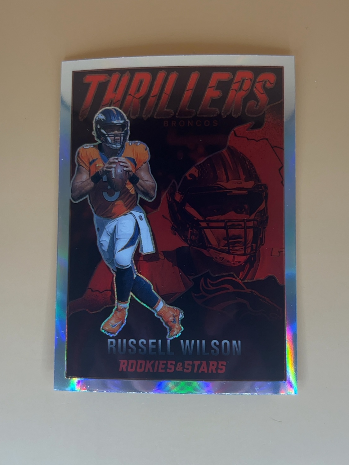 2022 Rookie & Stars Russell Wilson #TH-8 Thrillers Silver Prizm