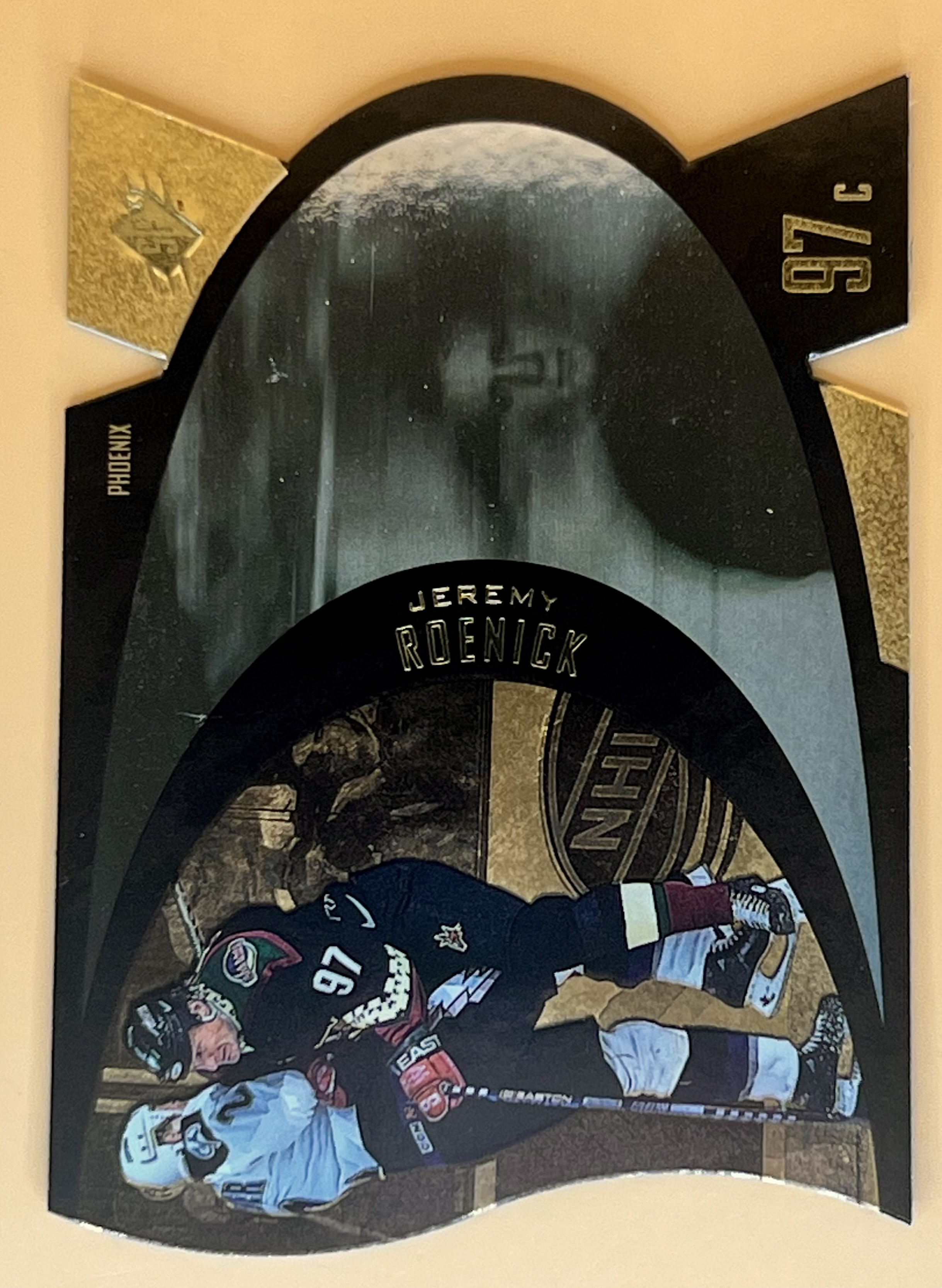 1997-98 SPX Jeremy Roenick #39 Gold Die Cut