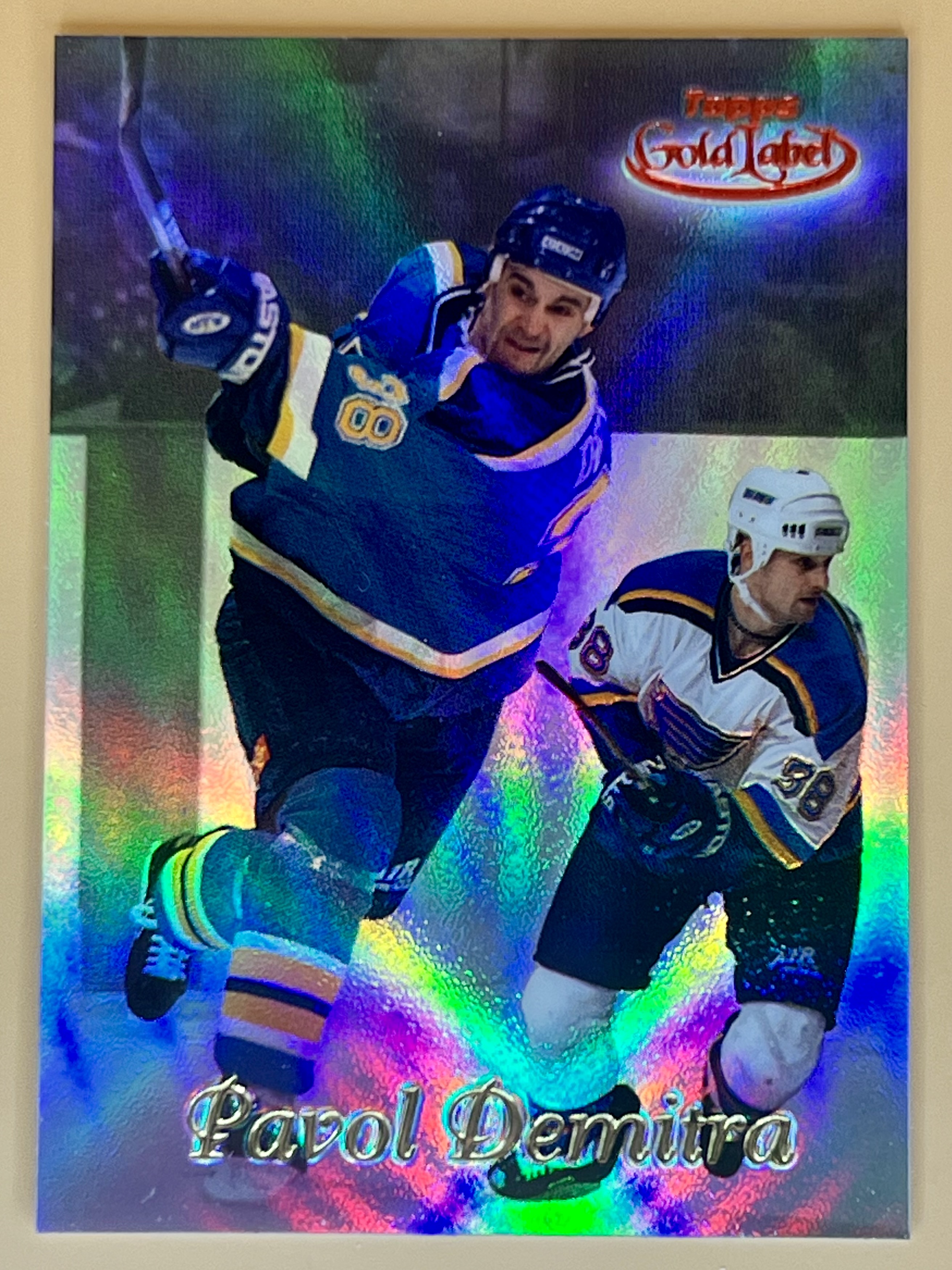 1999-00 Topps Gold Label Pavol Demitra #21 Class 2 Red Label /50 🔥🔥