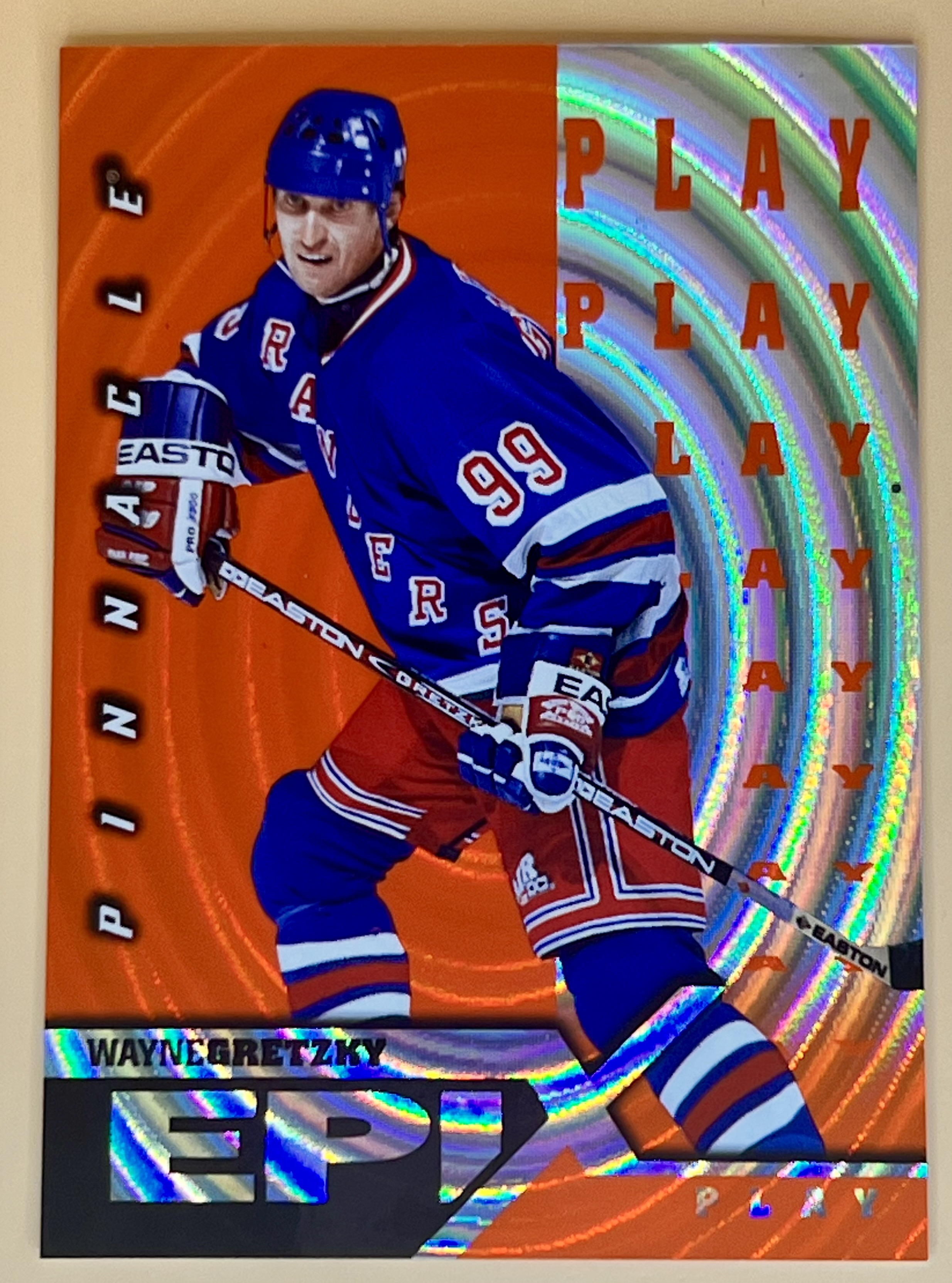 1997-98 Pinnacle Wayne Gretzky #E1 Epix Orange Play 🔥🔥